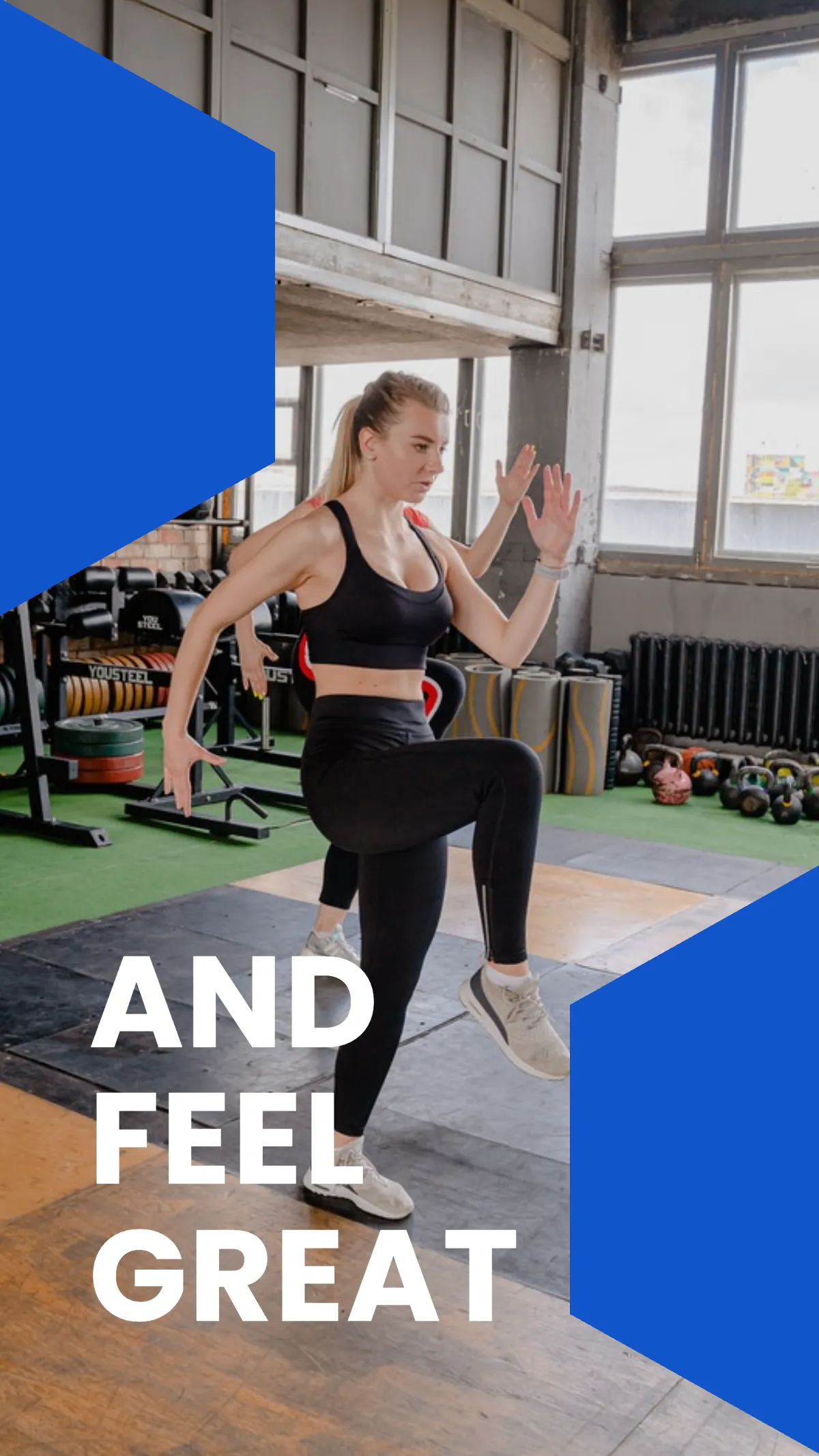 Free Fitness Motivation Instagram Story Template to Edit Online