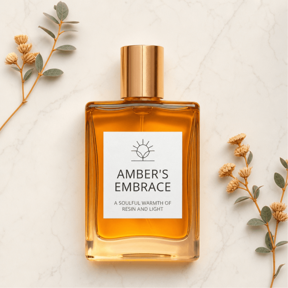 Amber Perfume Bottle Flat Lay - AI Flat Lay Generator, Create Flat Lay Designs Online Amber Perfume Bottle Flat Lay - AI Flat Lay Generator, Create Flat Lay Designs Online