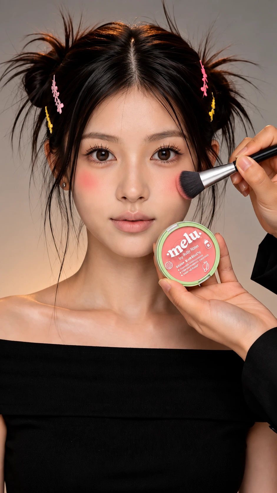 Free AI Makeup Application Video Template to Edit Online Free AI Makeup Application Video Template to Edit Online