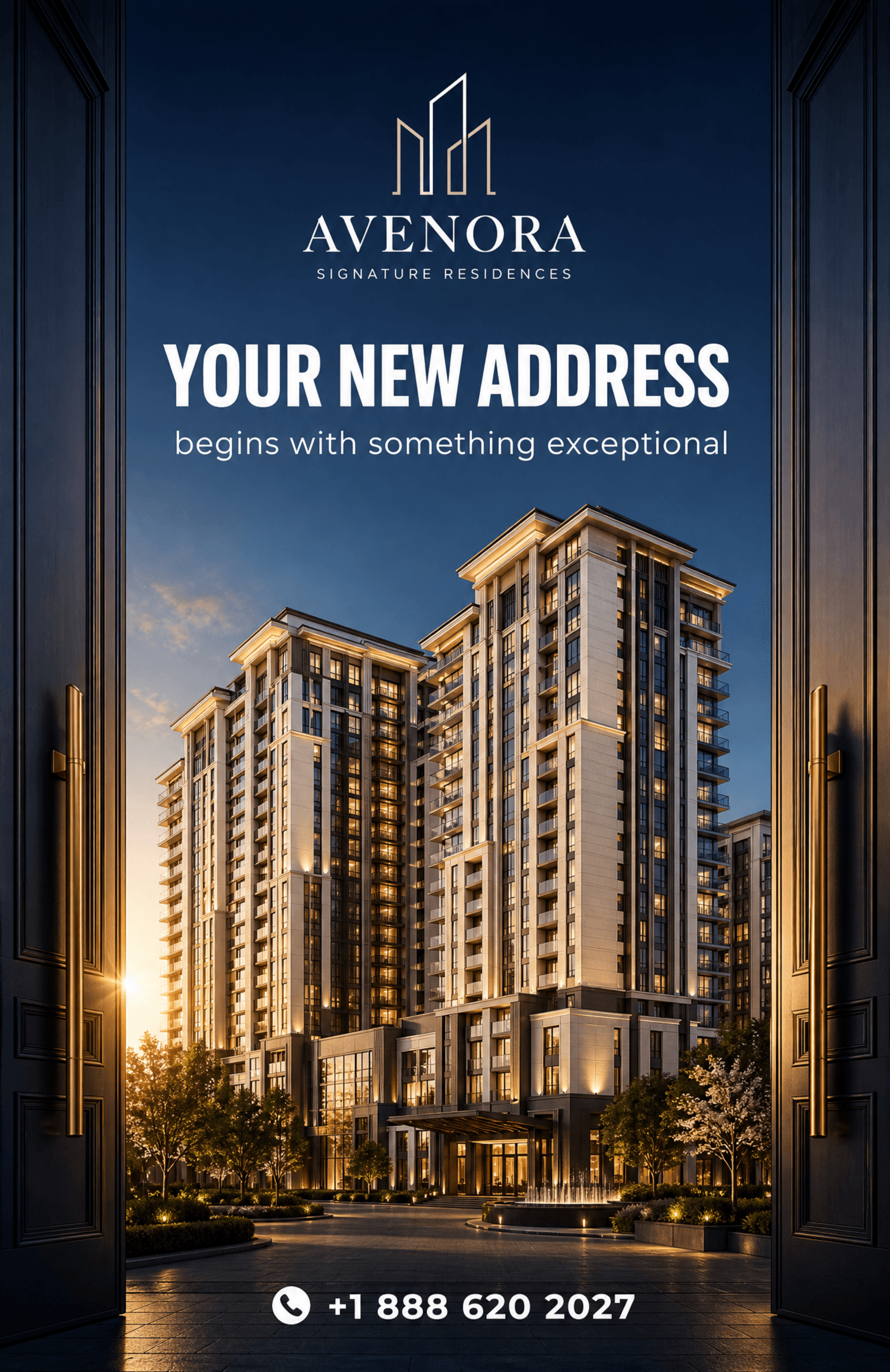 Elegant Real Estate Poster - AI Poster Generator, Free Poster Maker