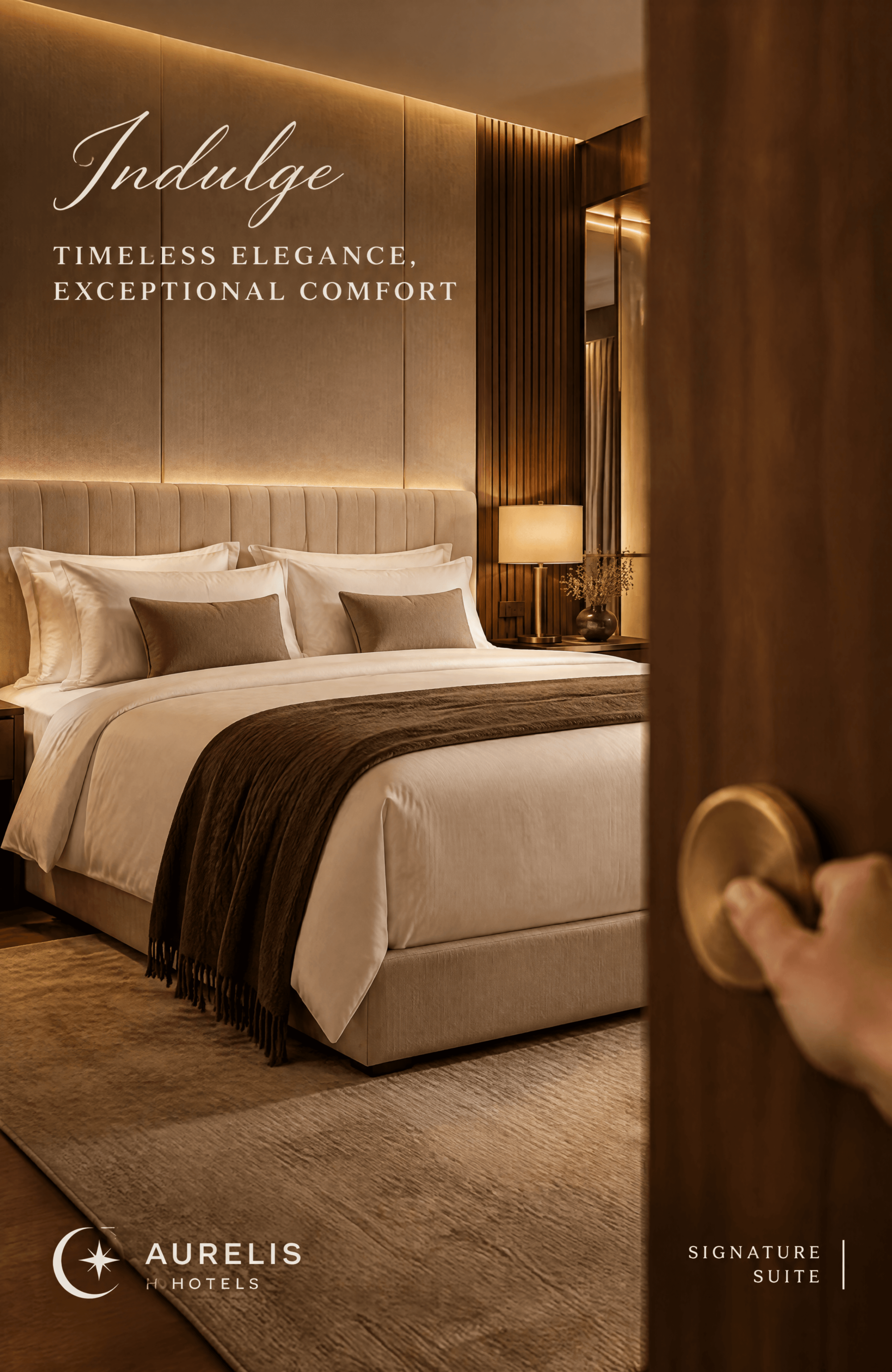 Premium Hotel Poster - AI Poster Generator, Free Poster Maker
