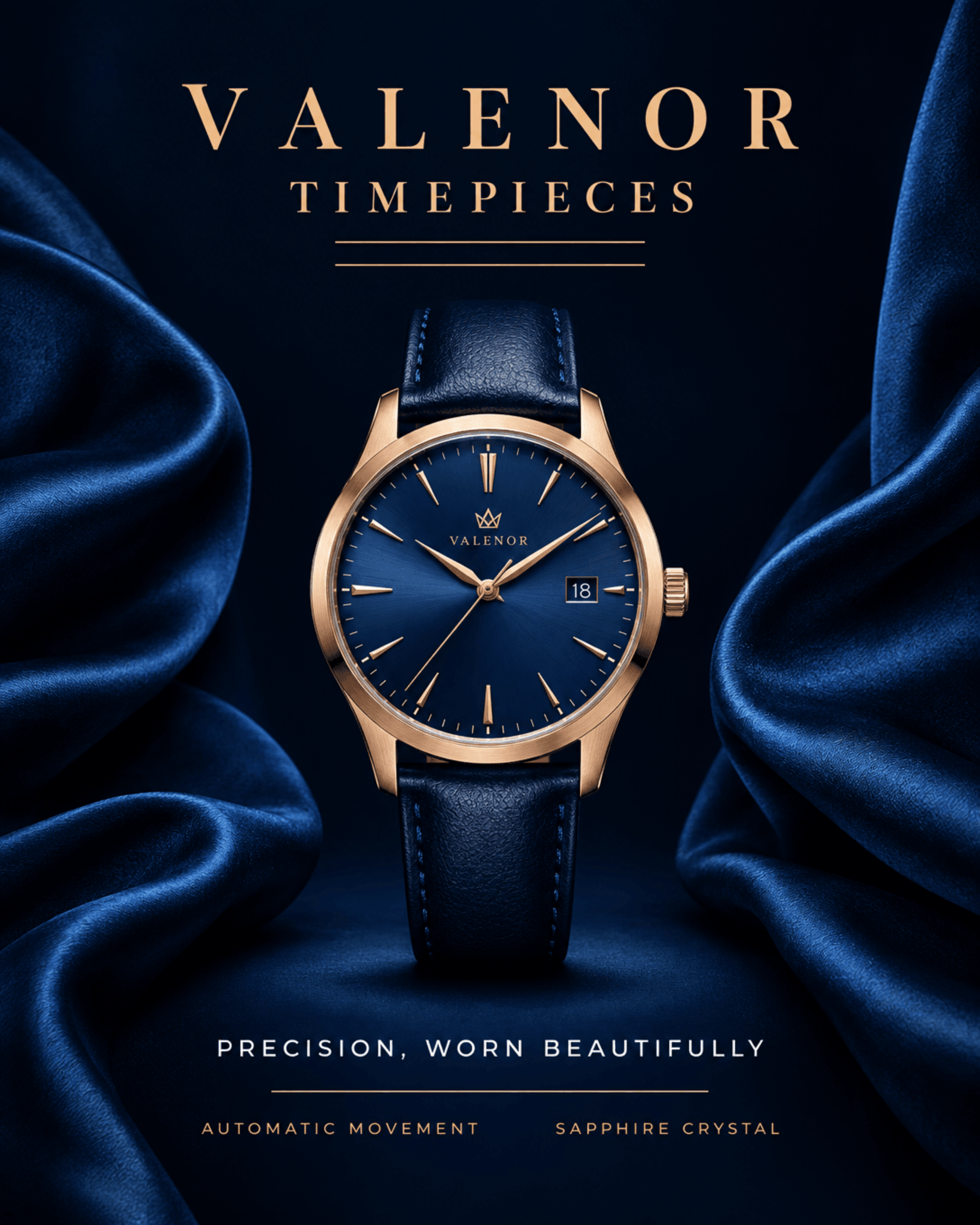 Luxury Watch Poster - AI Poster Generator, Free Poster Maker