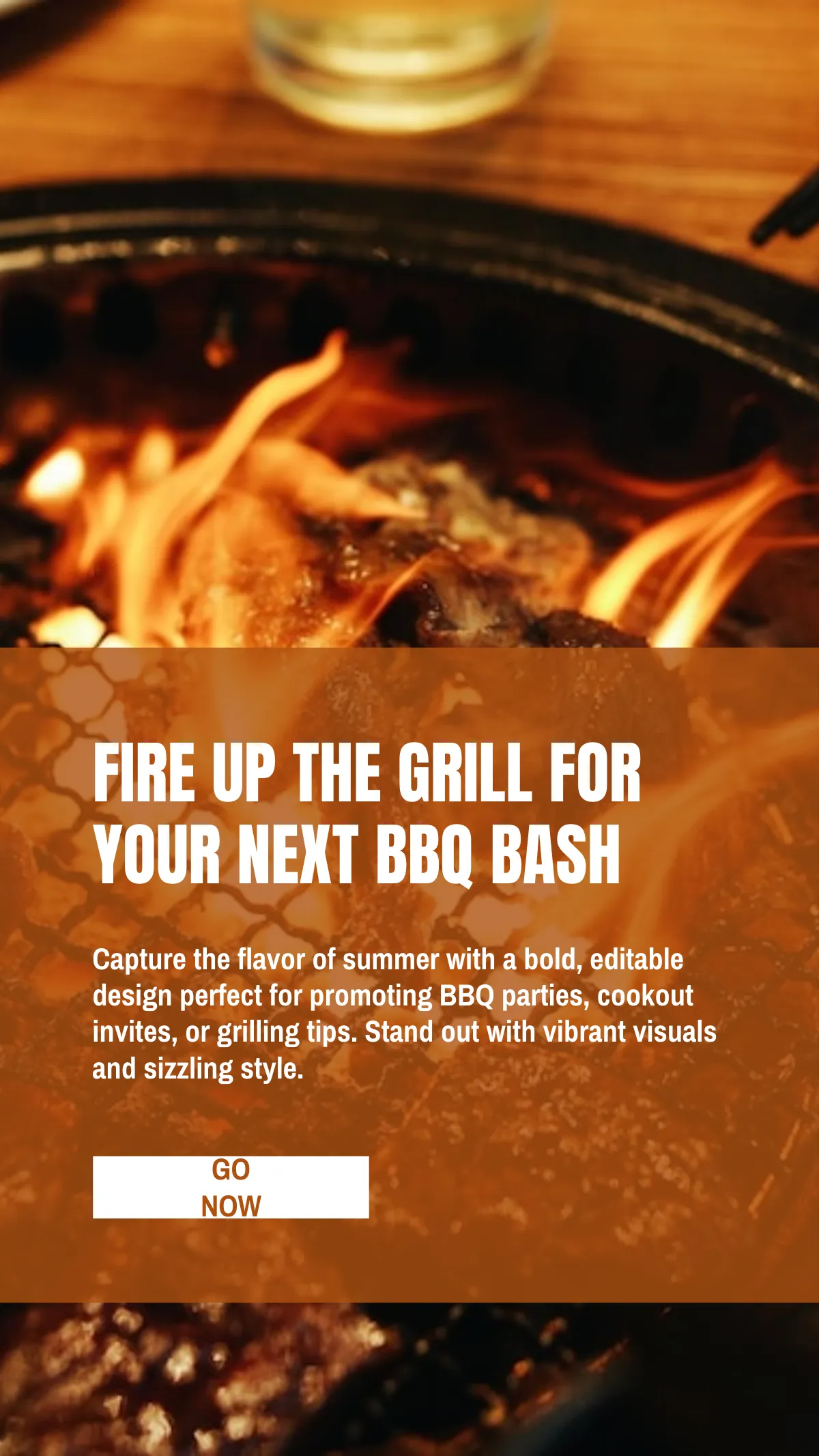 Free Bbq Party Pinterest Pin Template to Edit Online