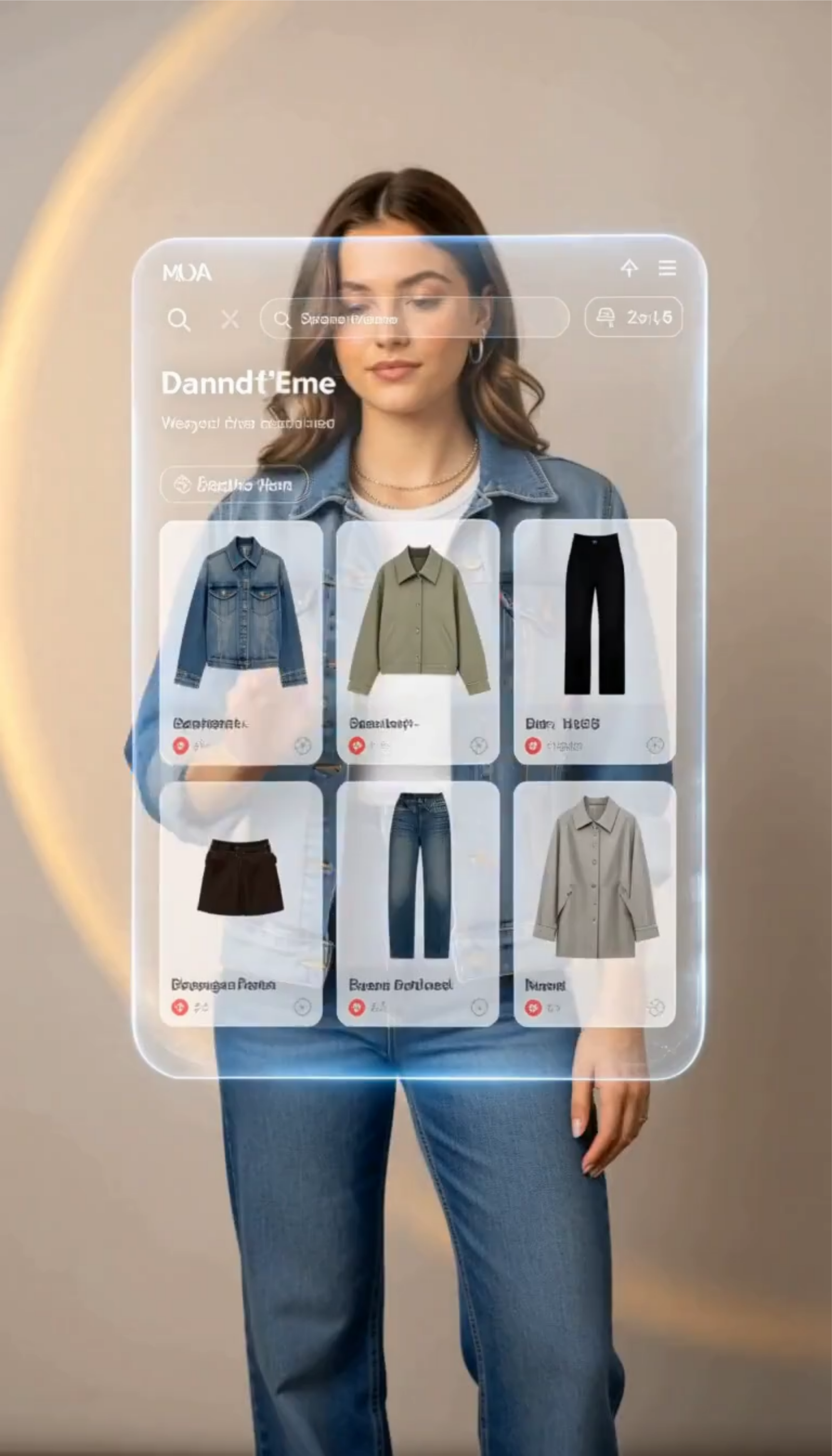 Virtual Shopping AI Video Template to Edit Online