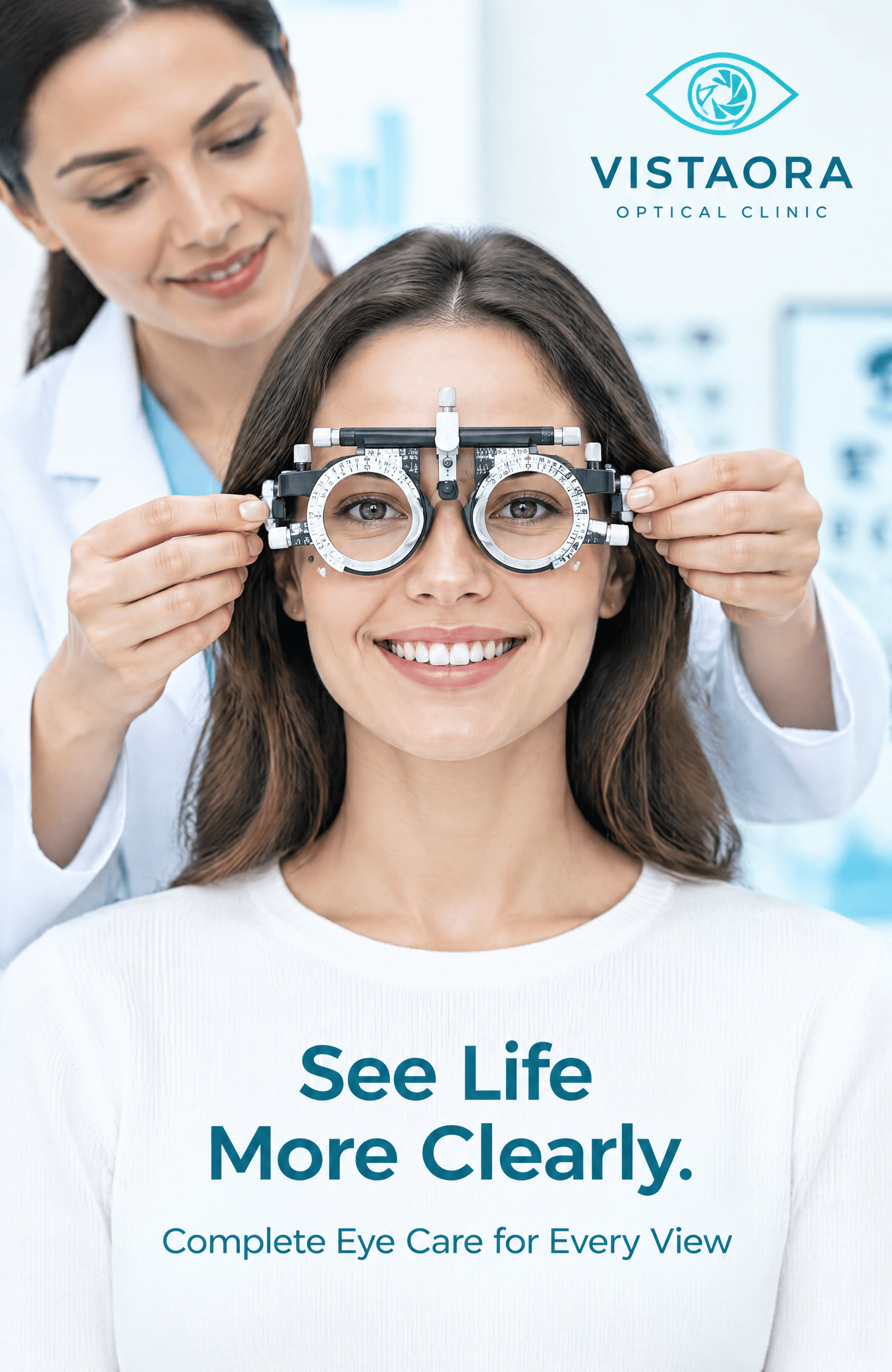 Optical Clinic Poster - AI Poster Generator, Free Poster Maker