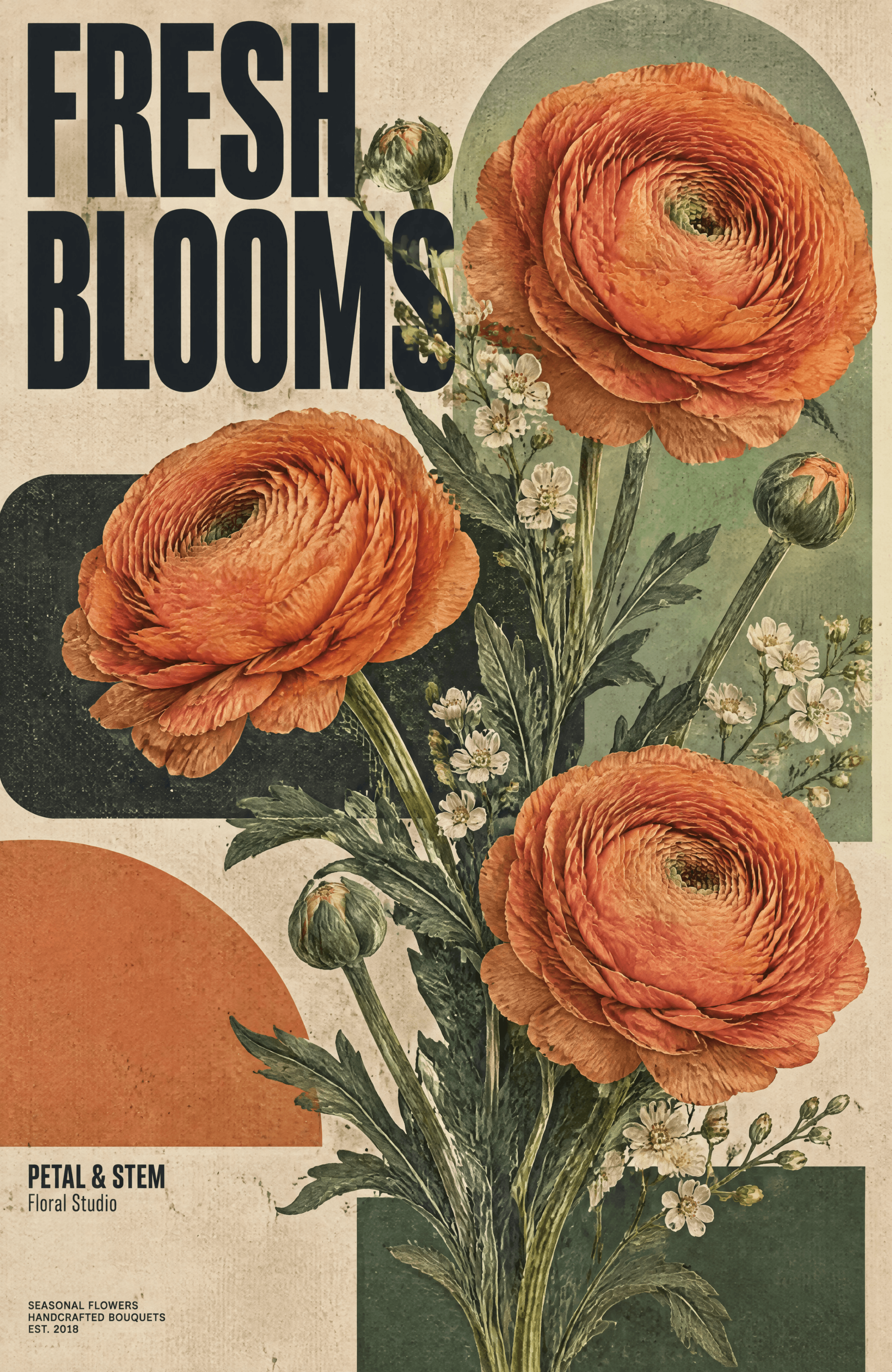 Flower Shop Poster - AI Poster Generator, Free Poster Maker