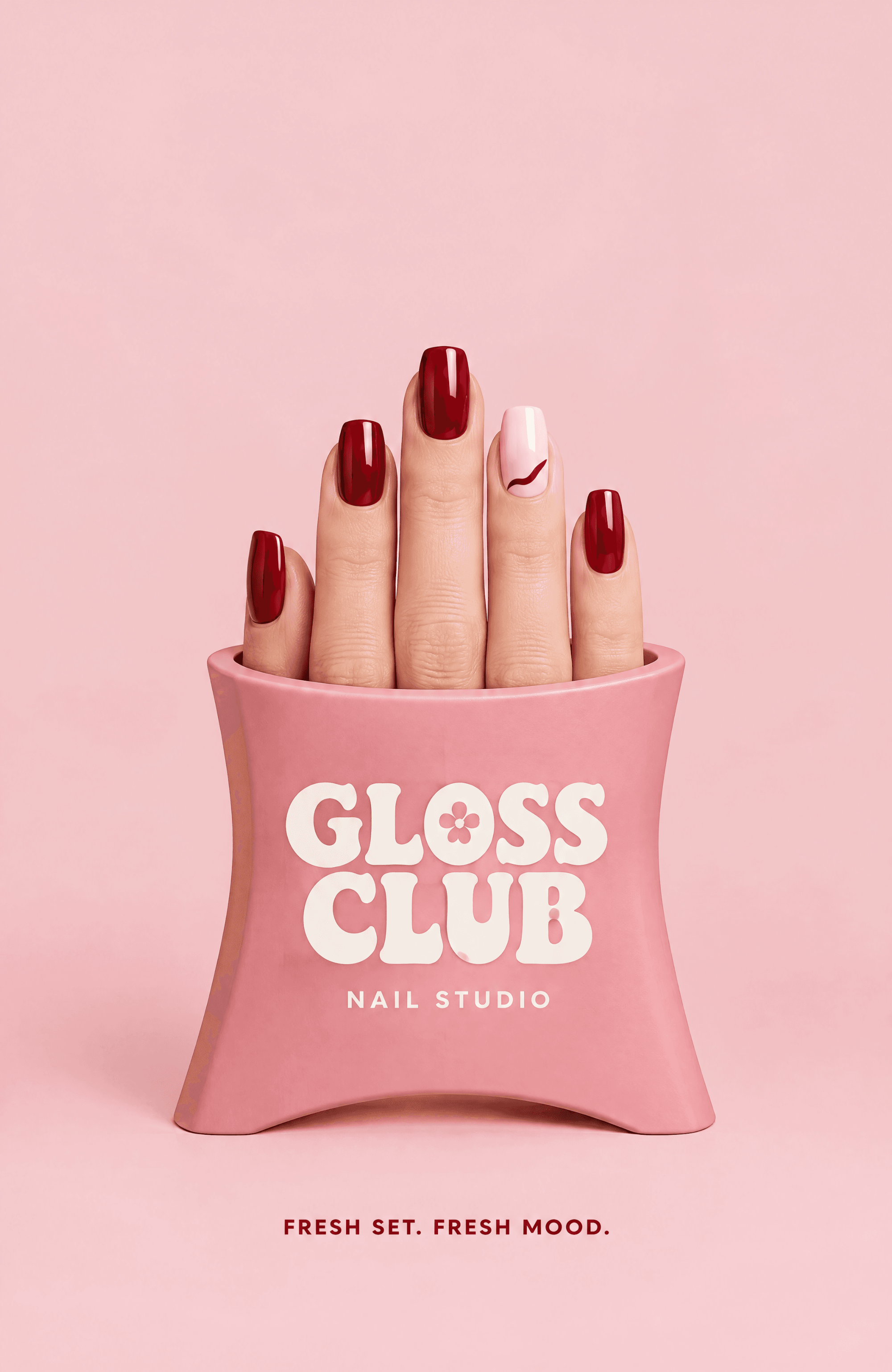 Nail Salon Promotion Poster - AI Poster Generator, Free Poster Maker