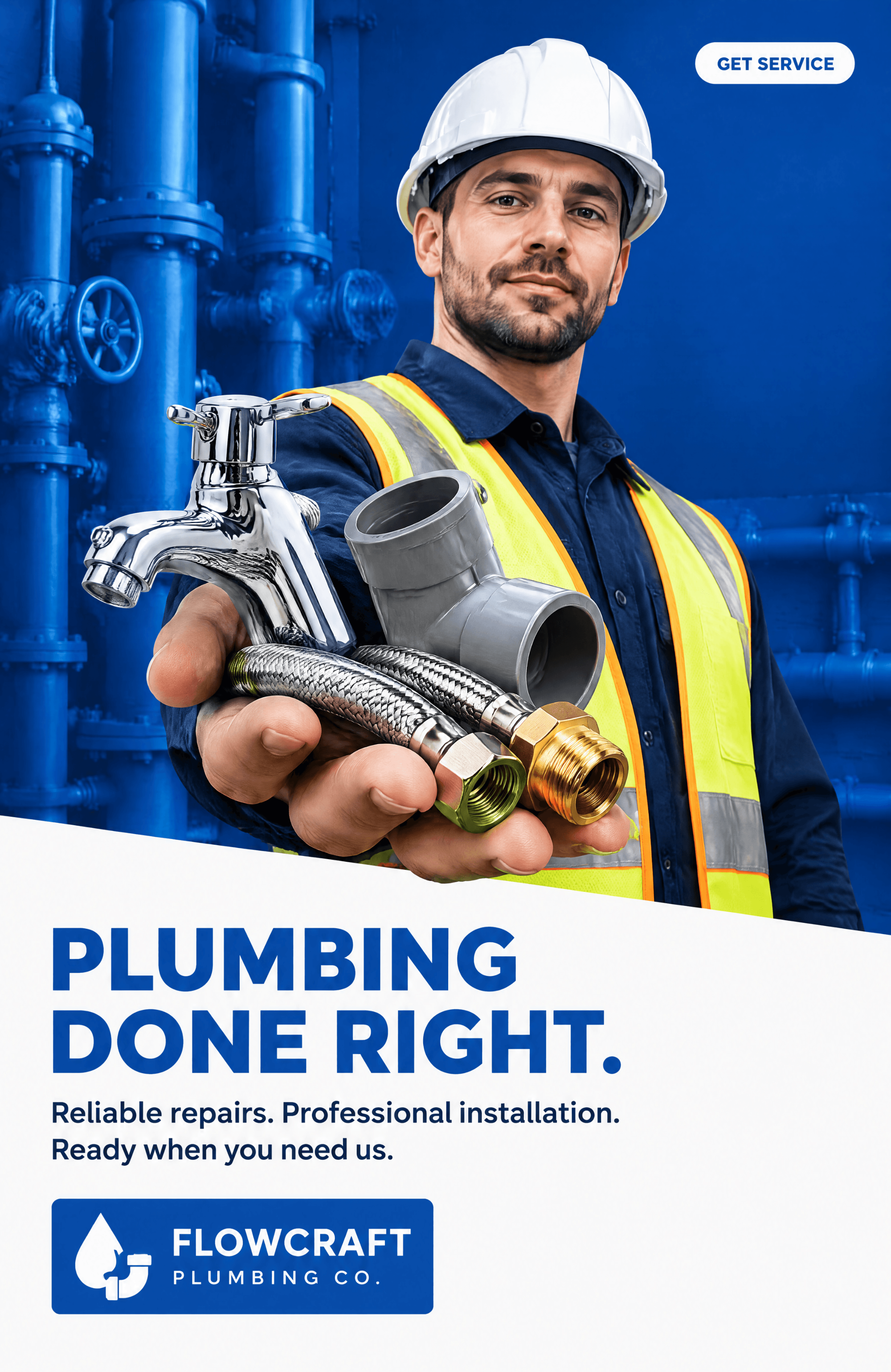 Free Plumbing Service Poster to Edit Online Free Plumbing Service Poster to Edit Online