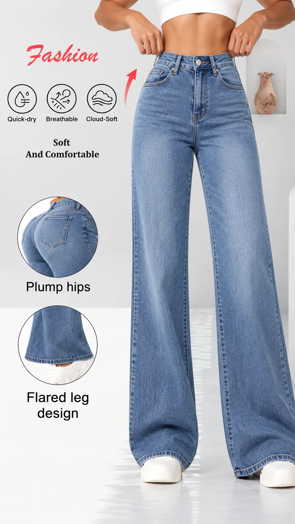 Free Fashion Denim Pants Virtual Try-On Template Fashion Denim Pants Virtual Try-On Template to Edit Online