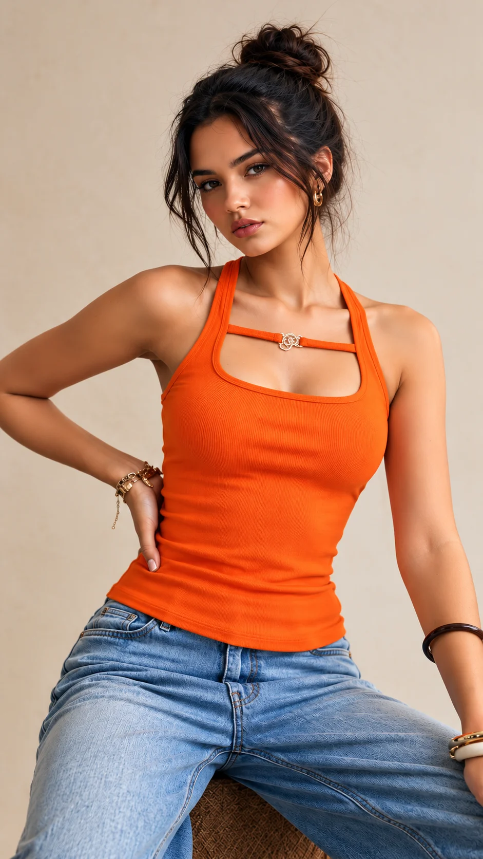 Free Halter Top Virtual Try-On Template Halter Top Virtual Try-On Template to Edit Online