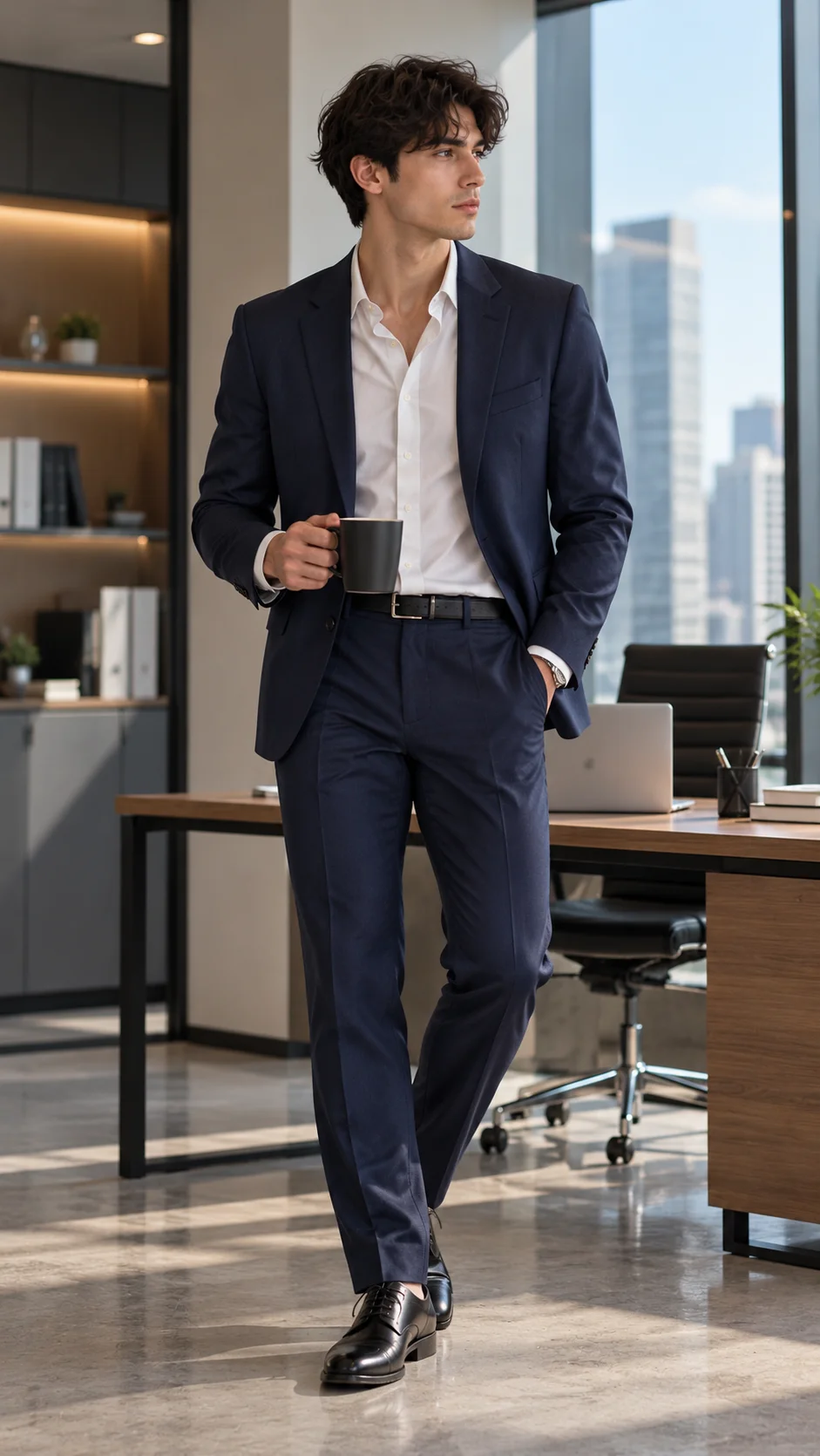 Business Suit Virtual Try-On Template to Edit Online