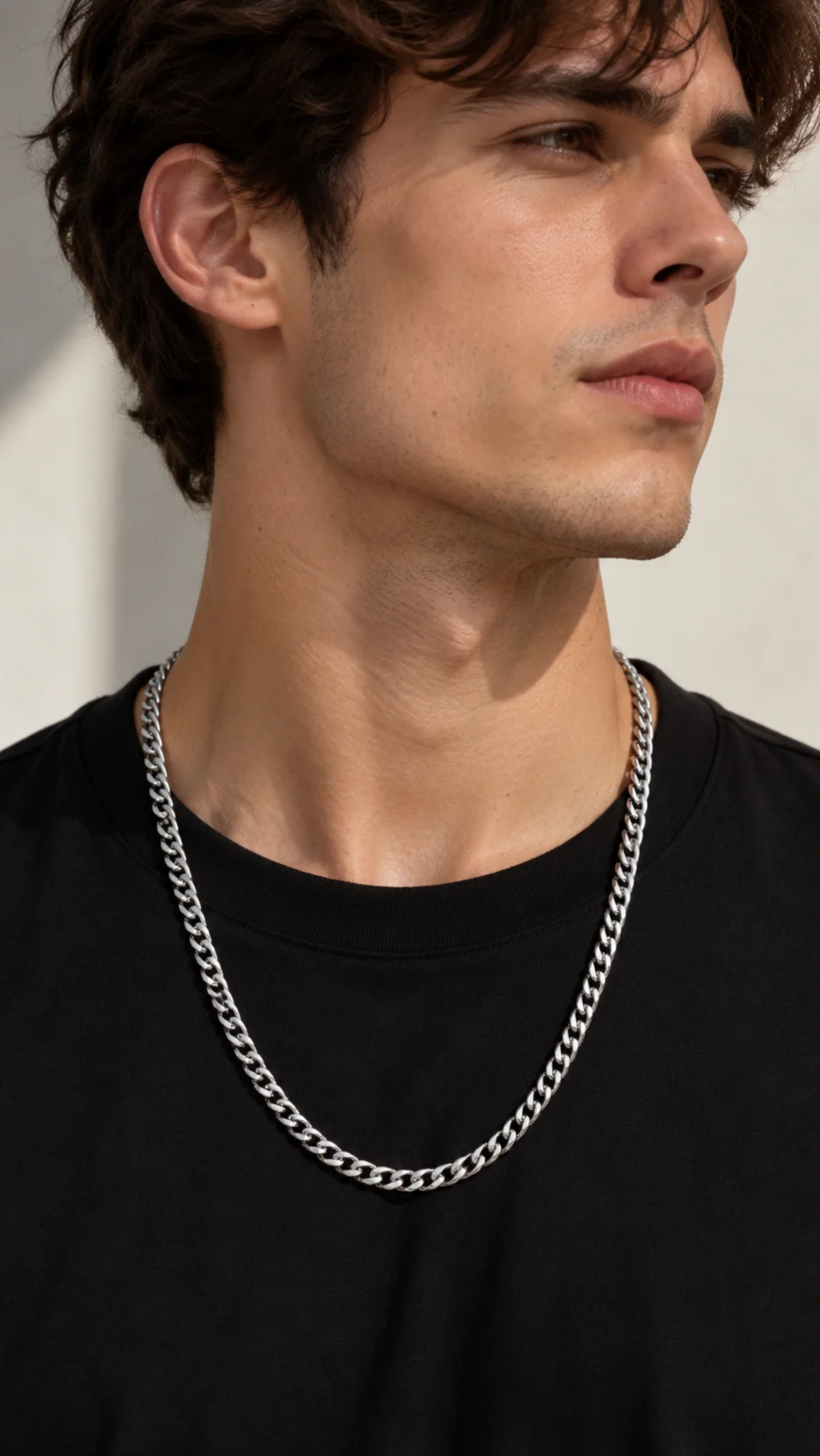 Men’s Necklace Virtual Try-On to Edit Online