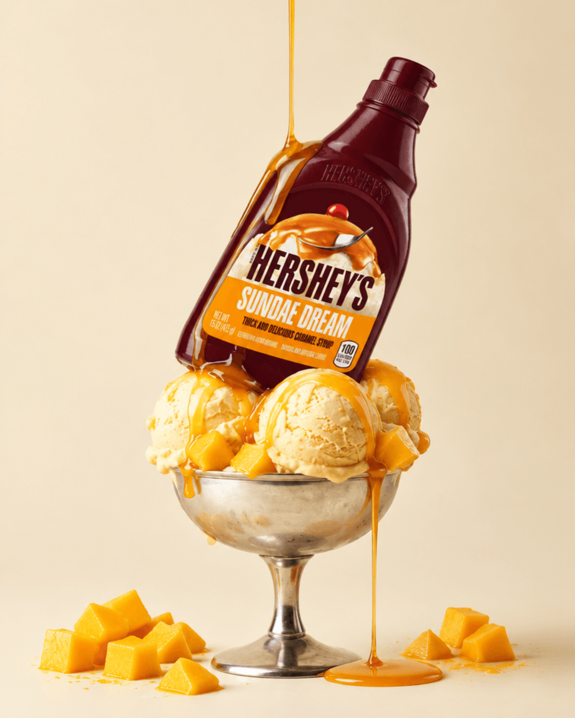 Free Sundae Coupe Product Staging Template to Edit Online