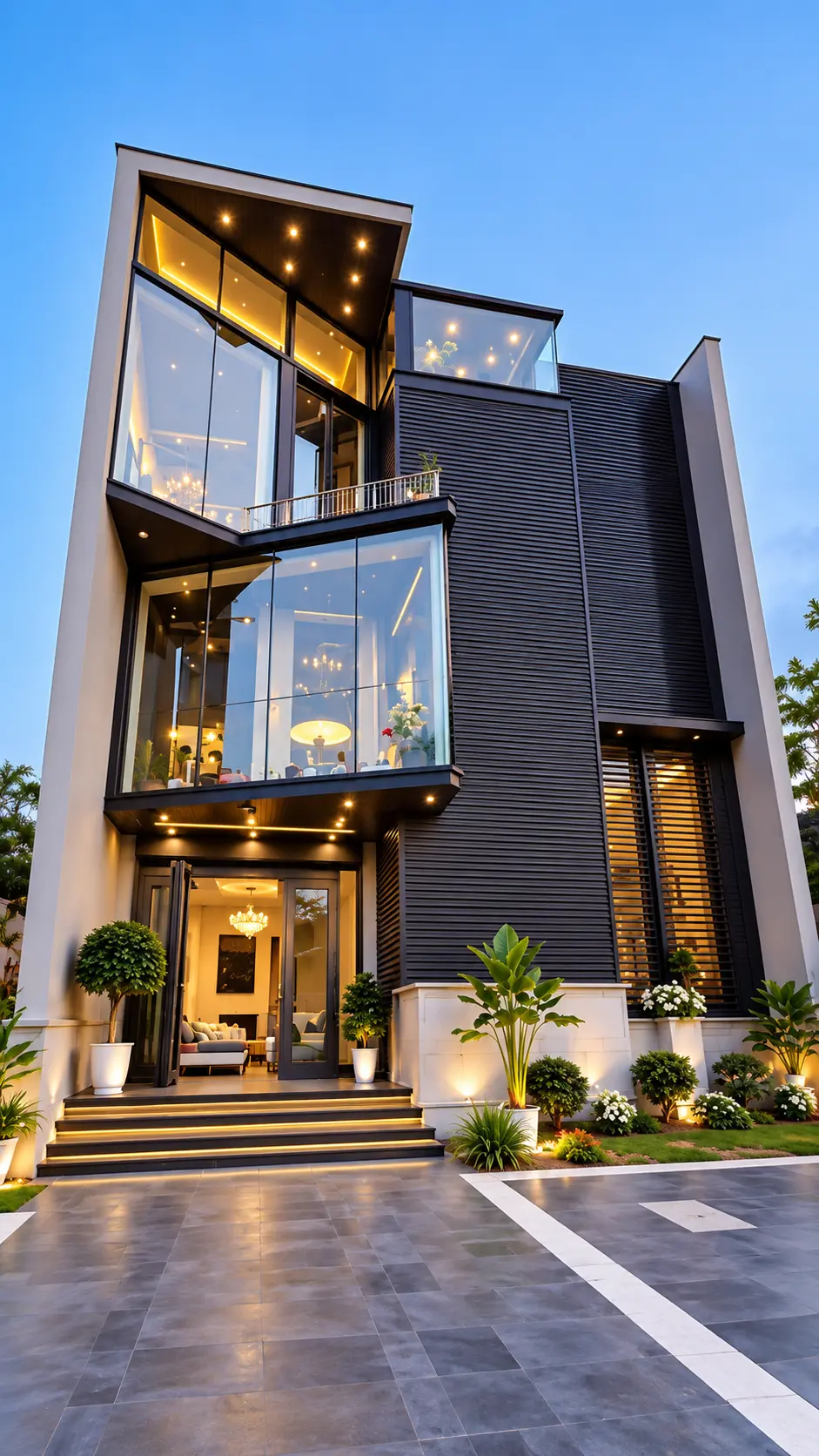 Day-to-Night Property Transformation AI Video Template Day-to-Night Property Transformation AI Video Template to Edit Online