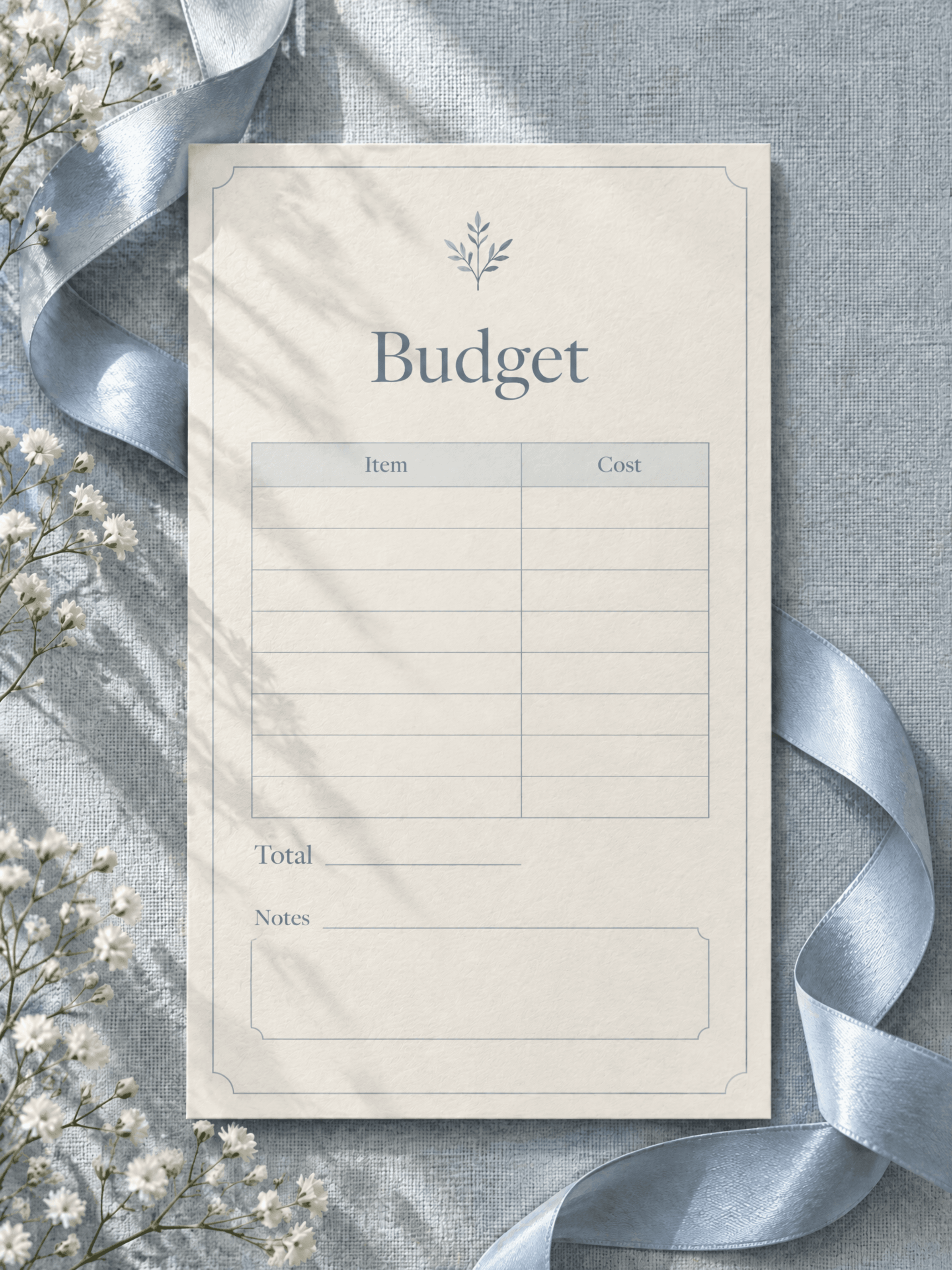 Elegant Wedding Planner Template