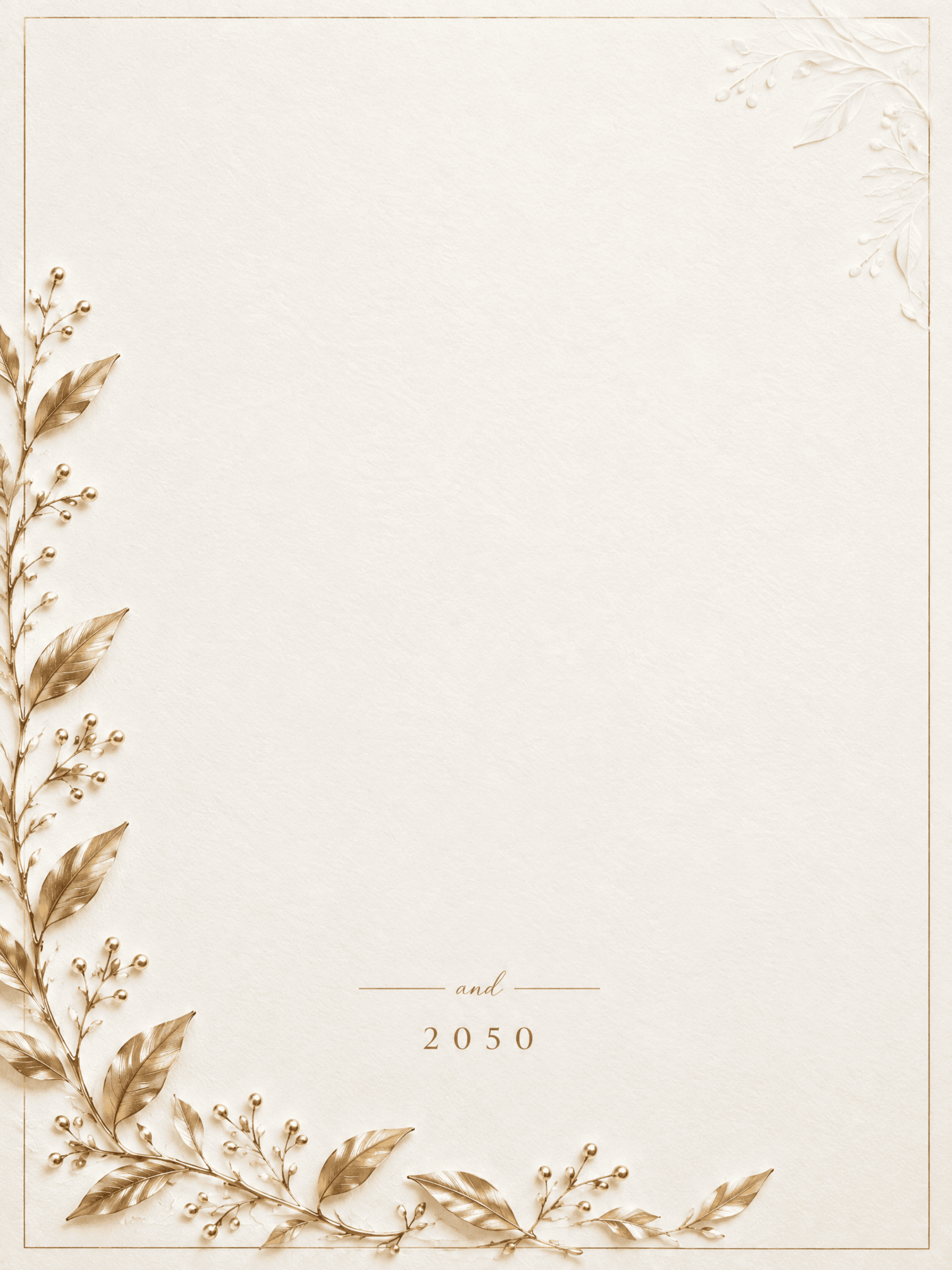 Free Luxury Golden Wedding Planner Template to Edit Online
