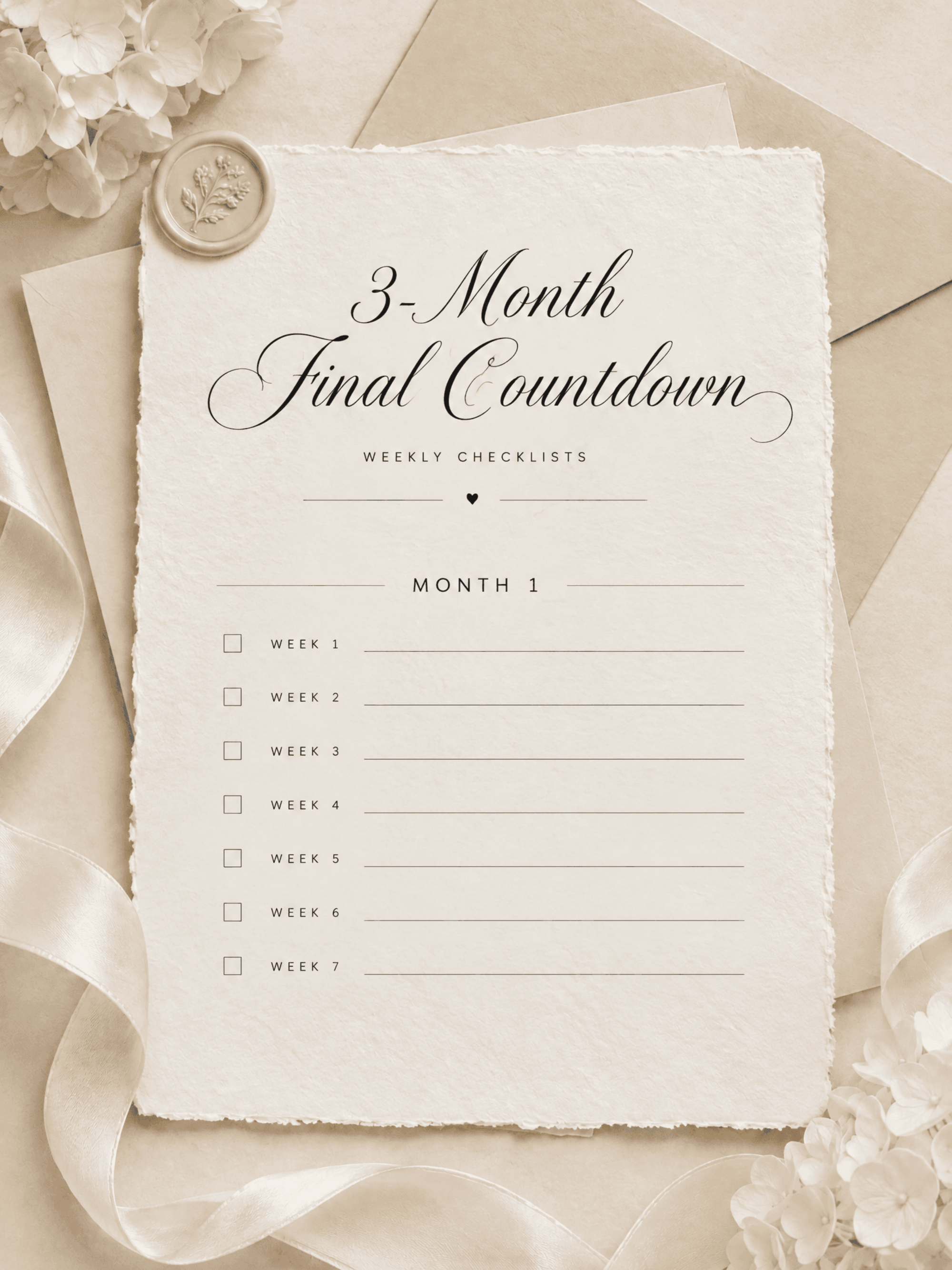 Free Modern Wedding Planner Template to Edit Online