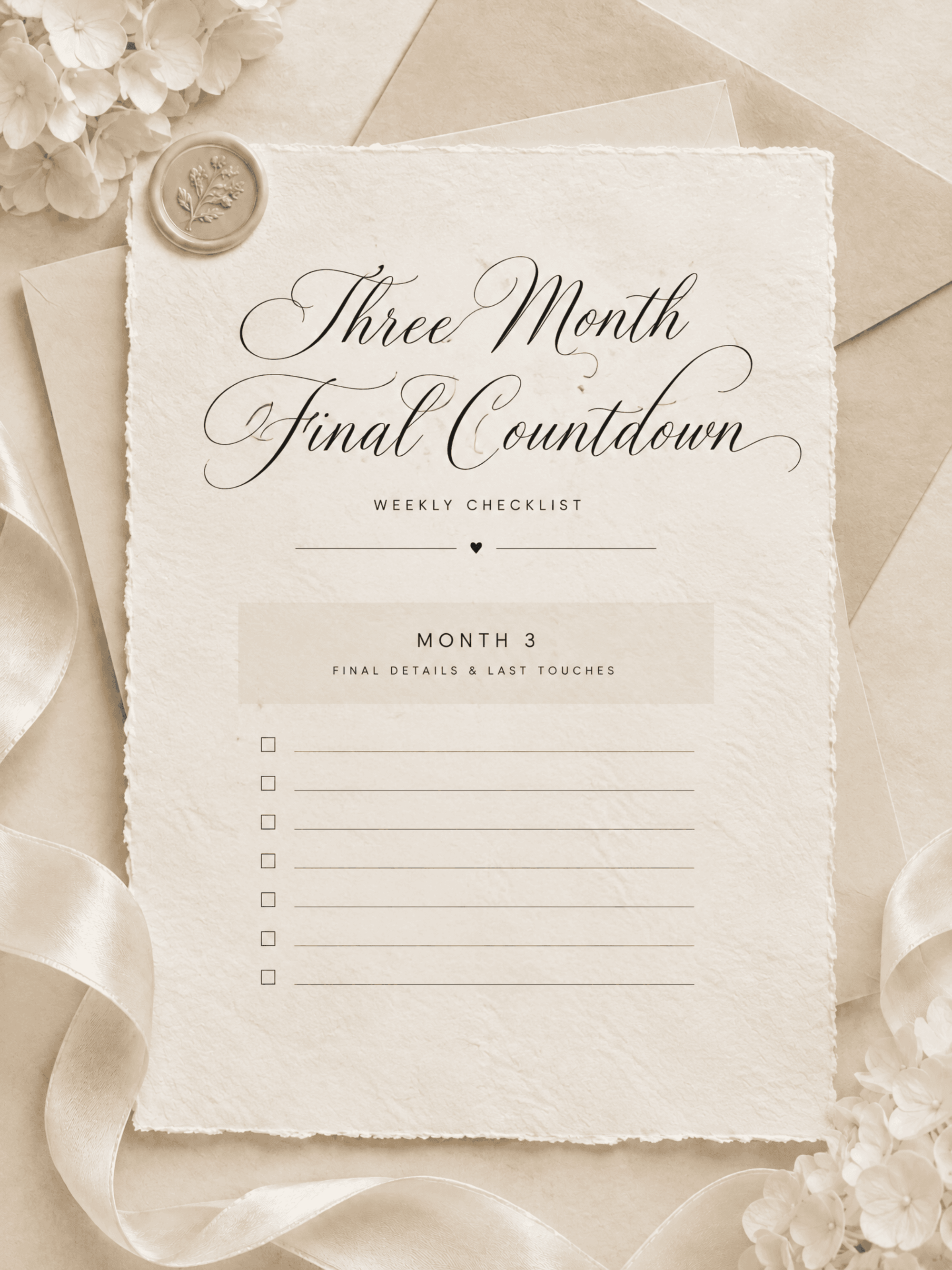 Free Modern Wedding Planner Template to Edit Online