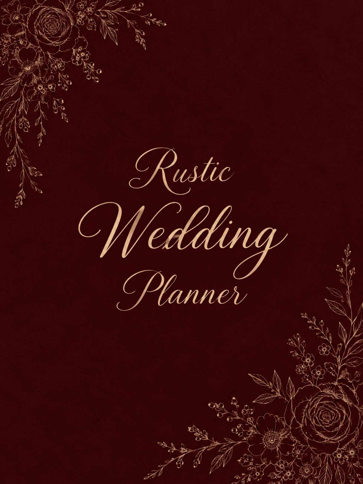 Free Rustic Wedding Planner Template to Edit Online Free Rustic Wedding Planner Template to Edit Online
