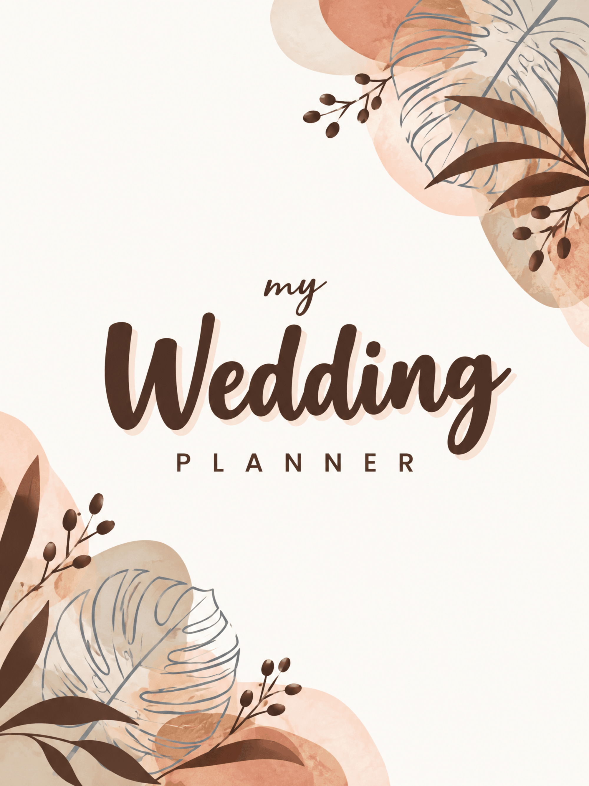 Free Boho Wedding Planner Template to Edit Online Free Boho Wedding Planner Template to Edit Online