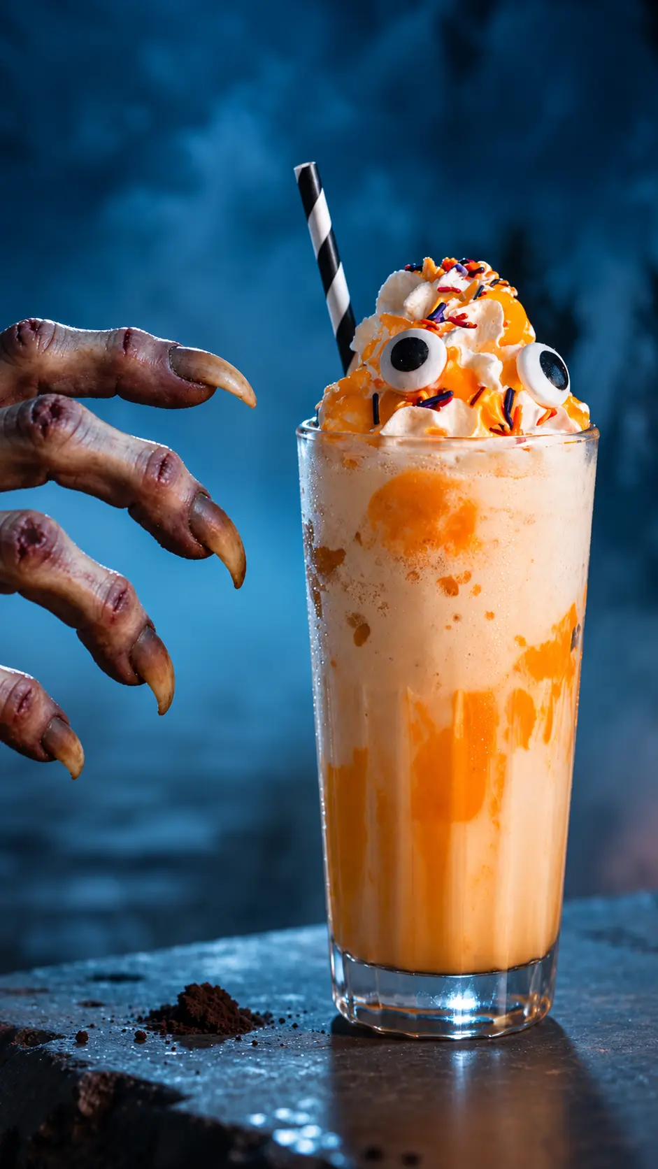 Halloween Food Commercial AI Video Template to Edit Online