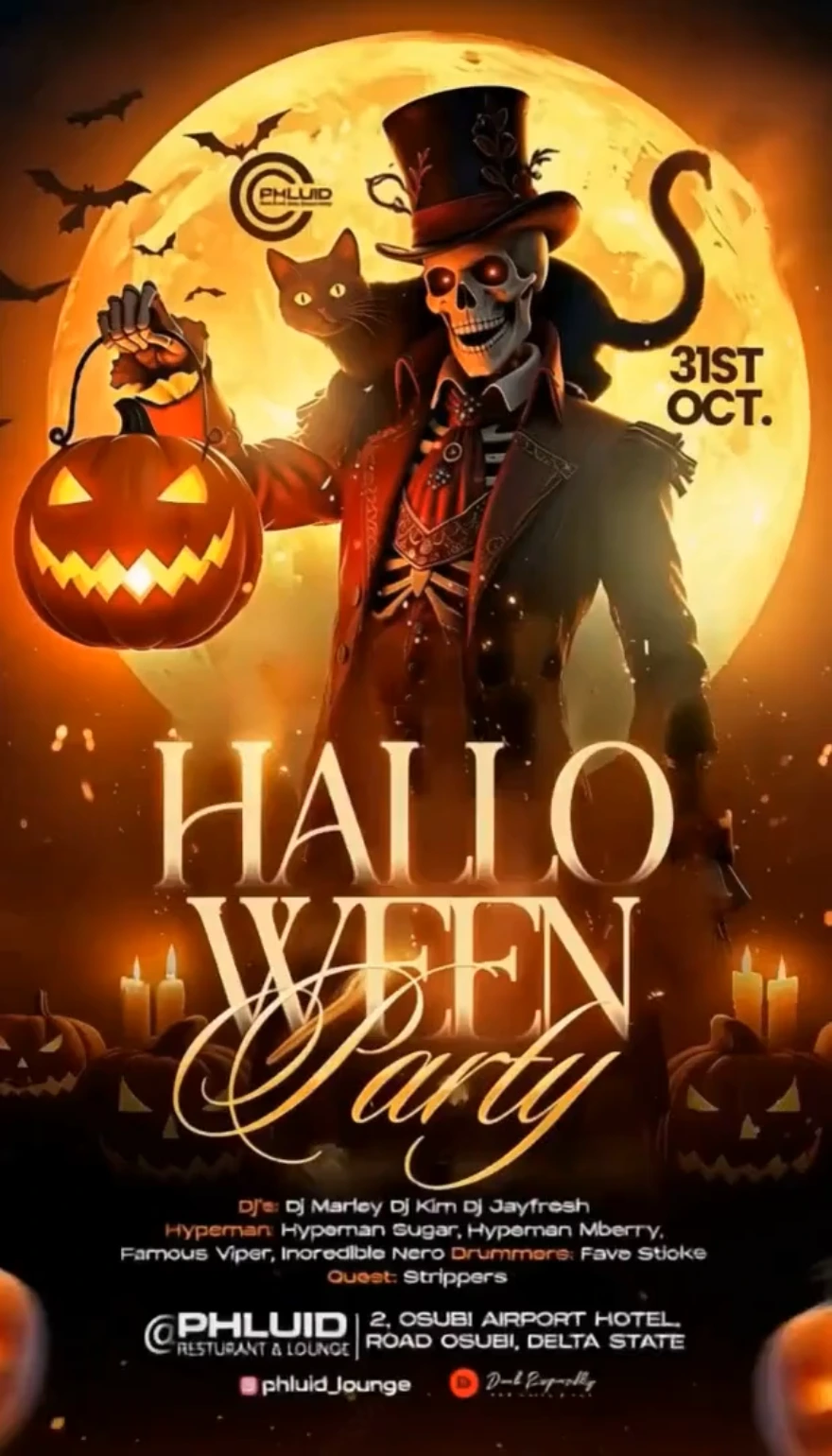 Halloween Poster Animation AI Video Template Halloween Poster Animation AI Video Template to Edit Online