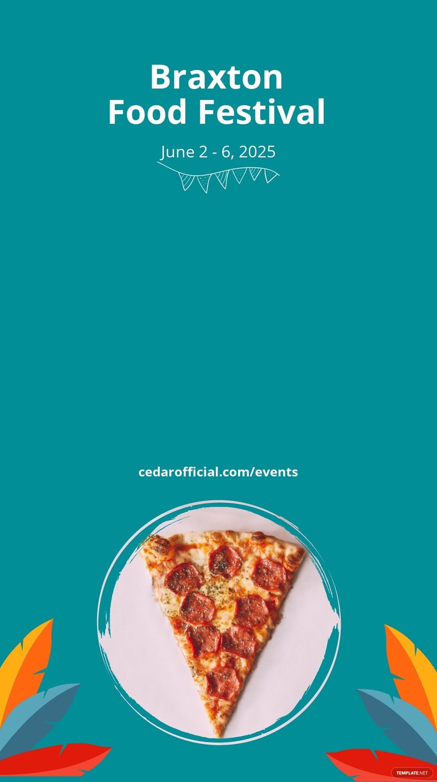 Free Food Festival Instagram Story Template