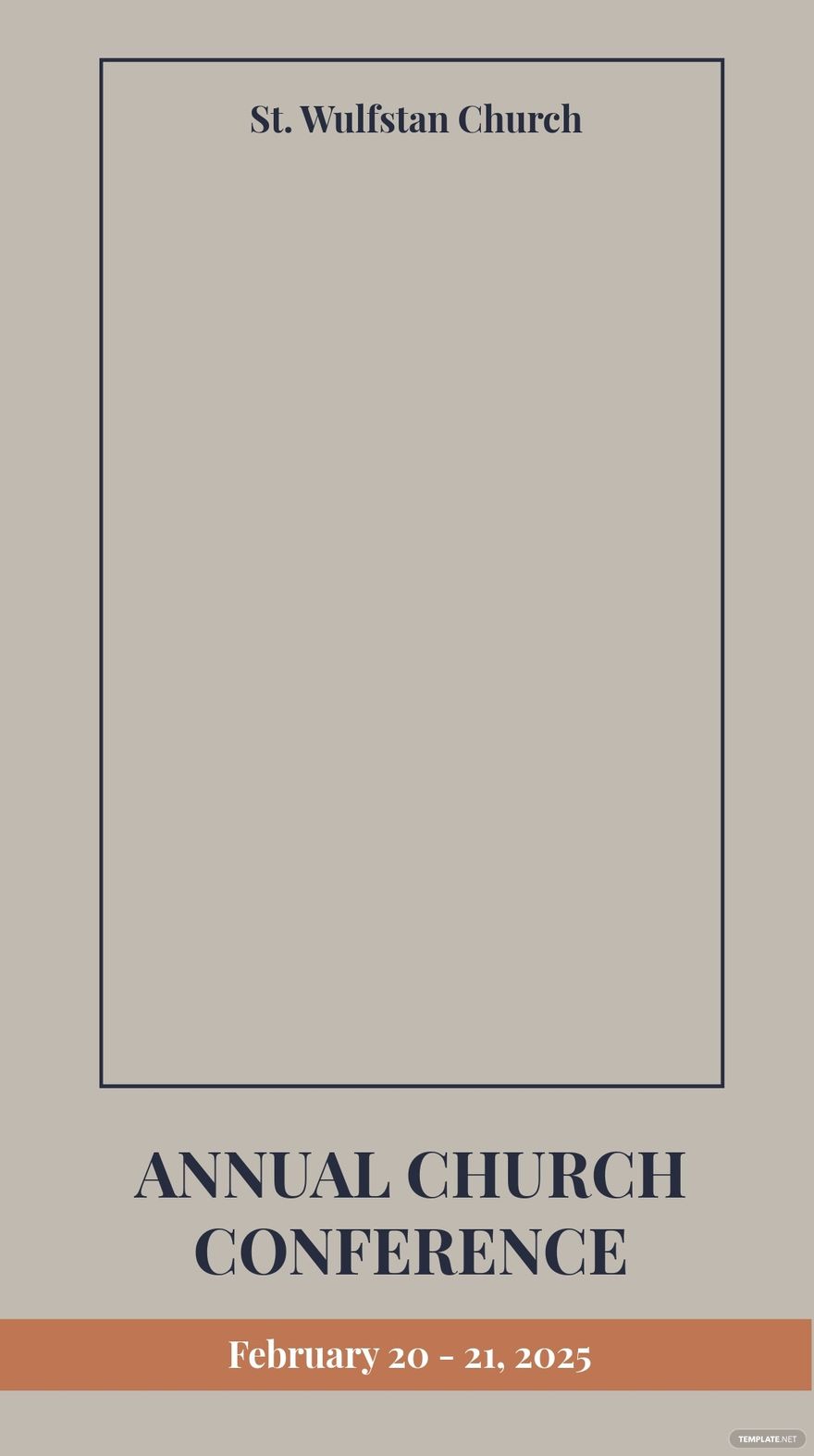 Church Conference Snapchat Geofilter Template