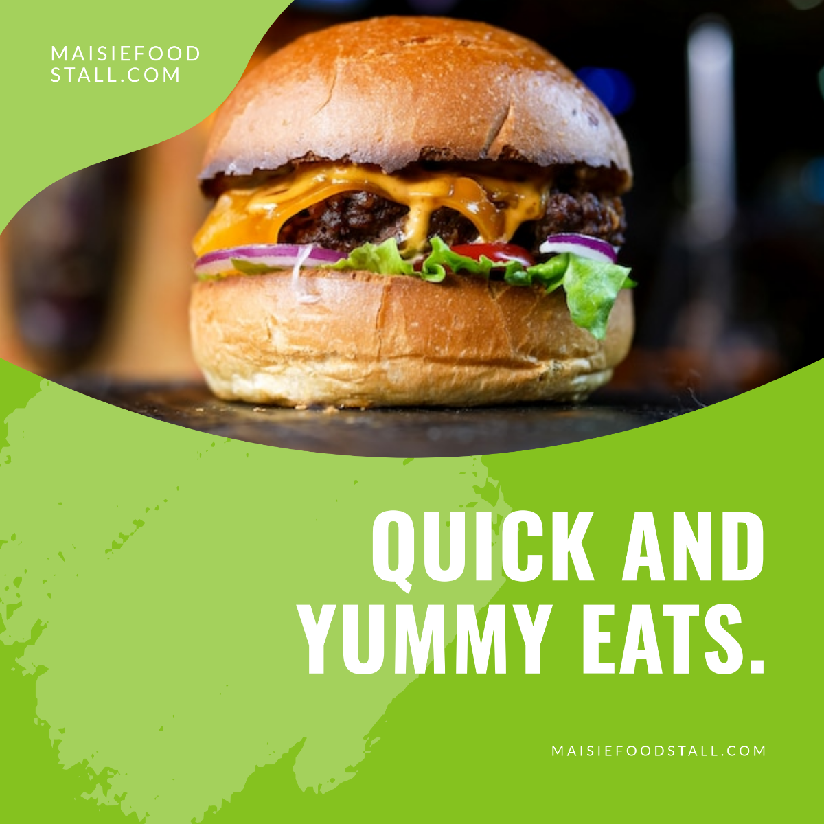 Free Food Stall Instagram Post Template