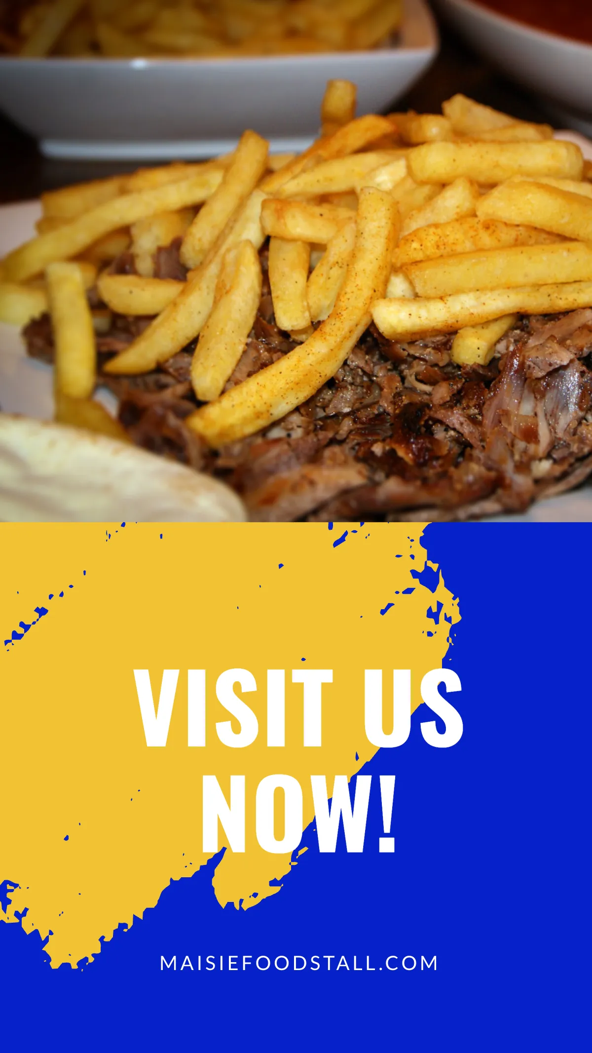 Free Food Stall Instagram Story Template to Edit Online