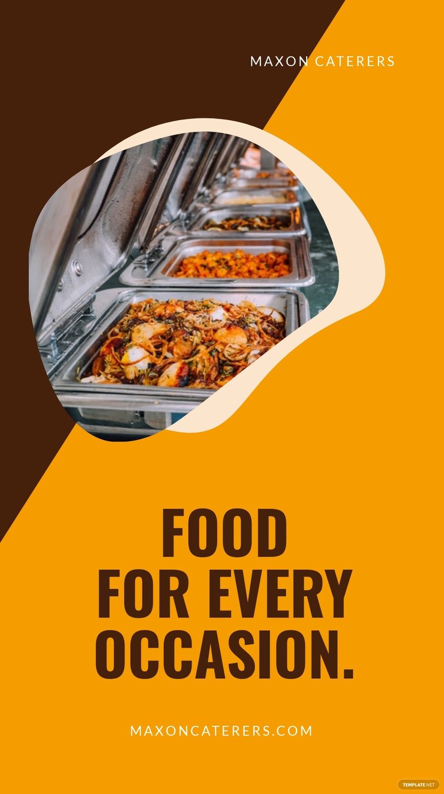 Food Catering Whatsapp Post Template