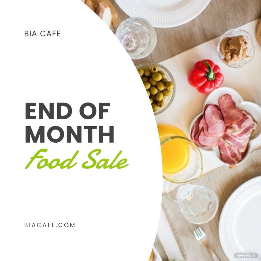 Food Sale Instagram Post Template