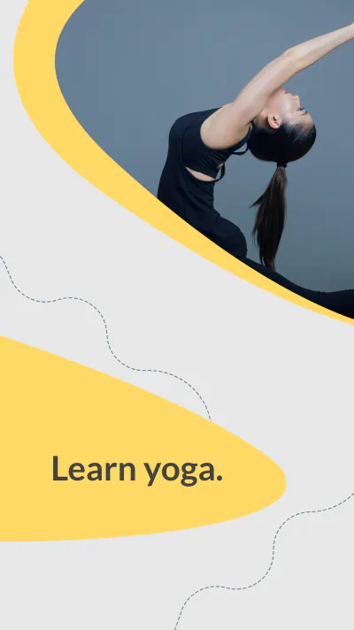 Free Yoga Classes Whatsapp Story Template to Edit Online