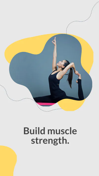 Free Yoga Classes Whatsapp Story Template to Edit Online