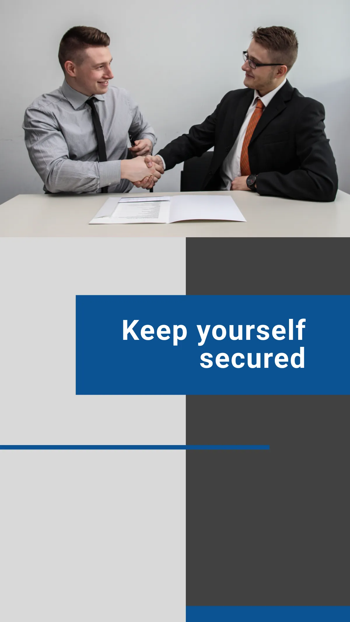 Free Insurance Services Whatsapp Story Template to Edit Online