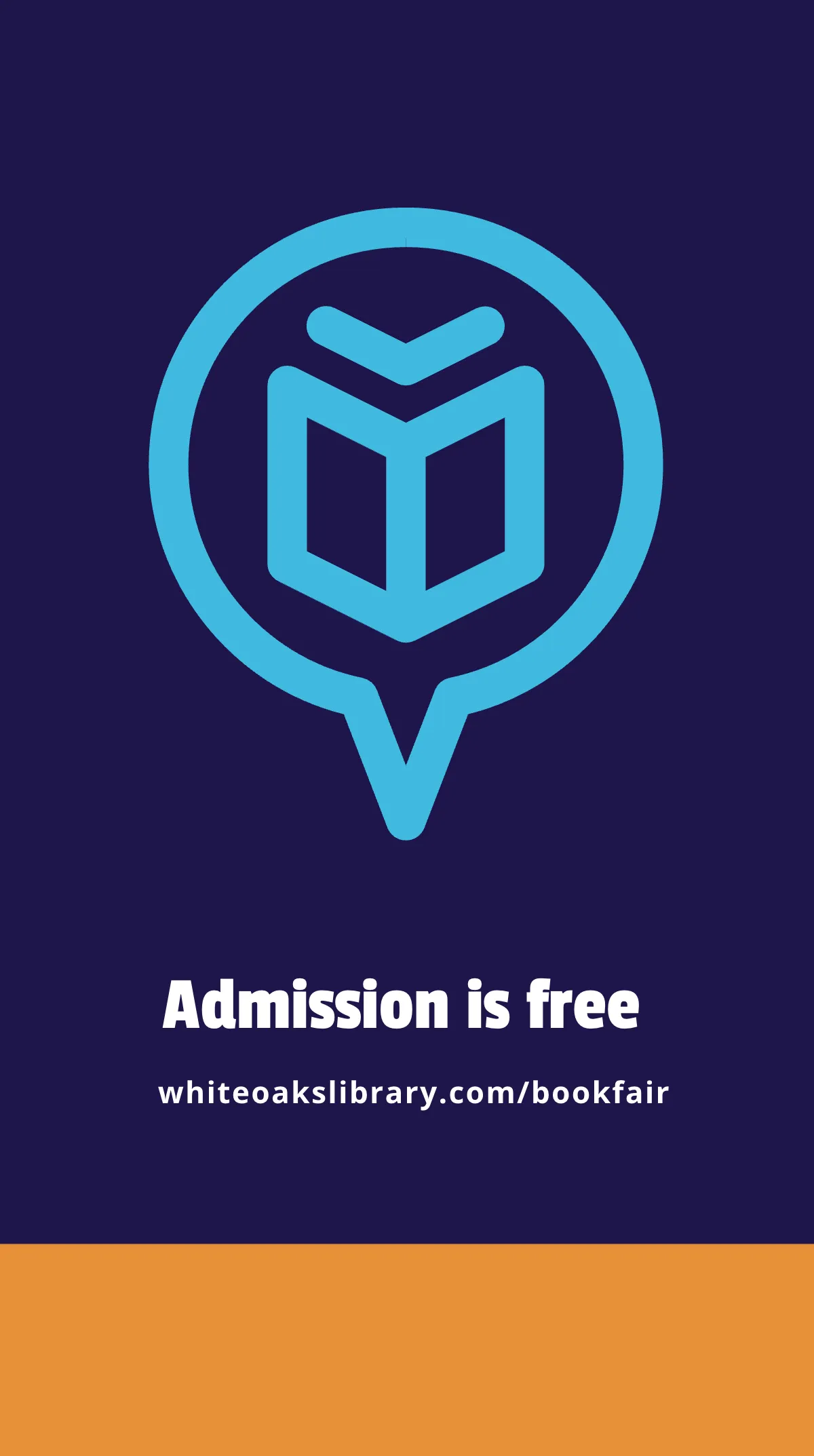 Free Book Fair Facebook Story Template to Edit Online