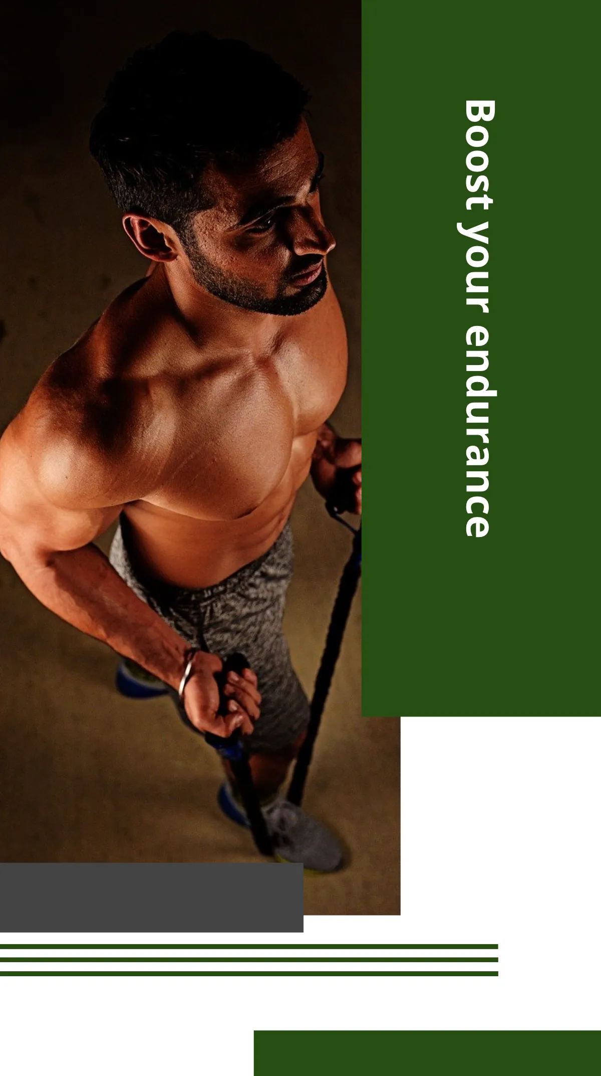 Free Gym Facebook Story Template to Edit Online