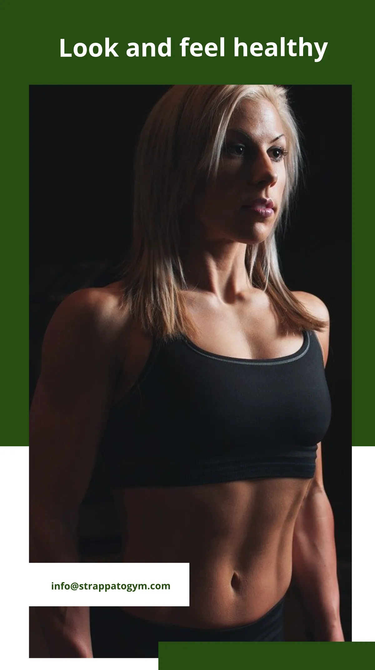 Free Gym Facebook Story Template to Edit Online