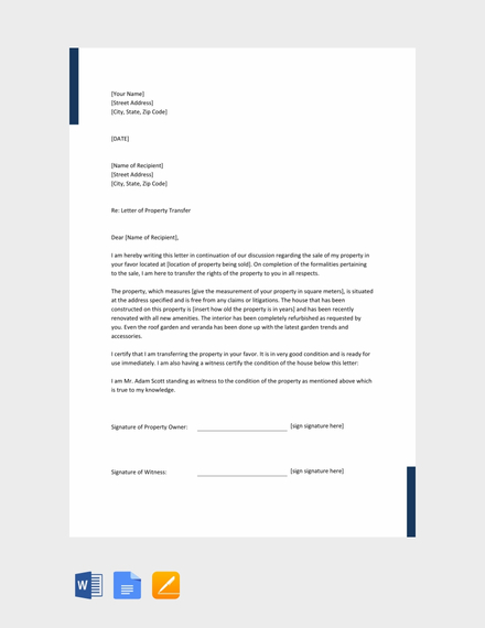 FREE Employee Transfer Letter Template - Word | Google Docs | Apple ...