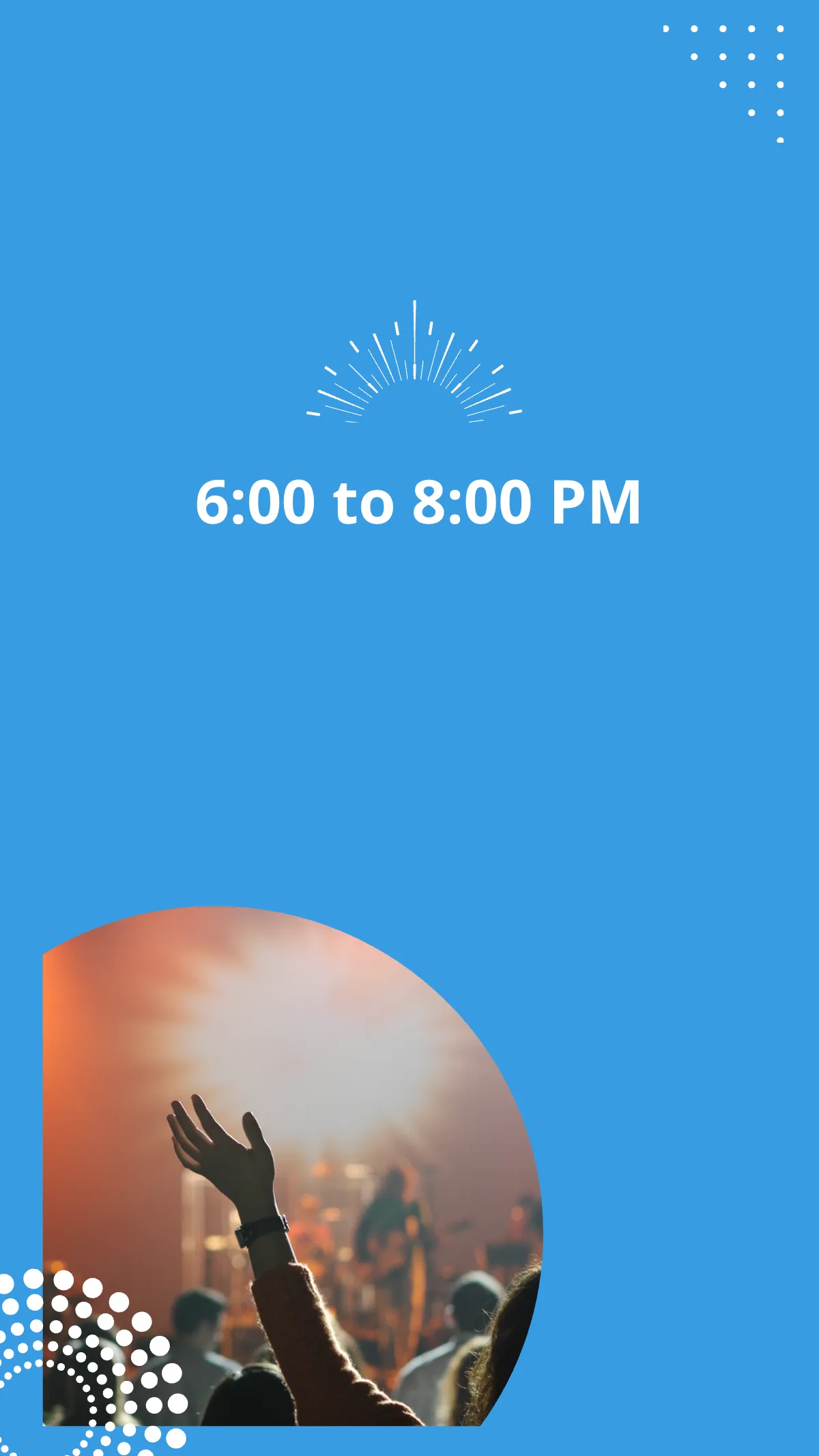 Free Church Sunday Service Instagram Story Template to Edit Online