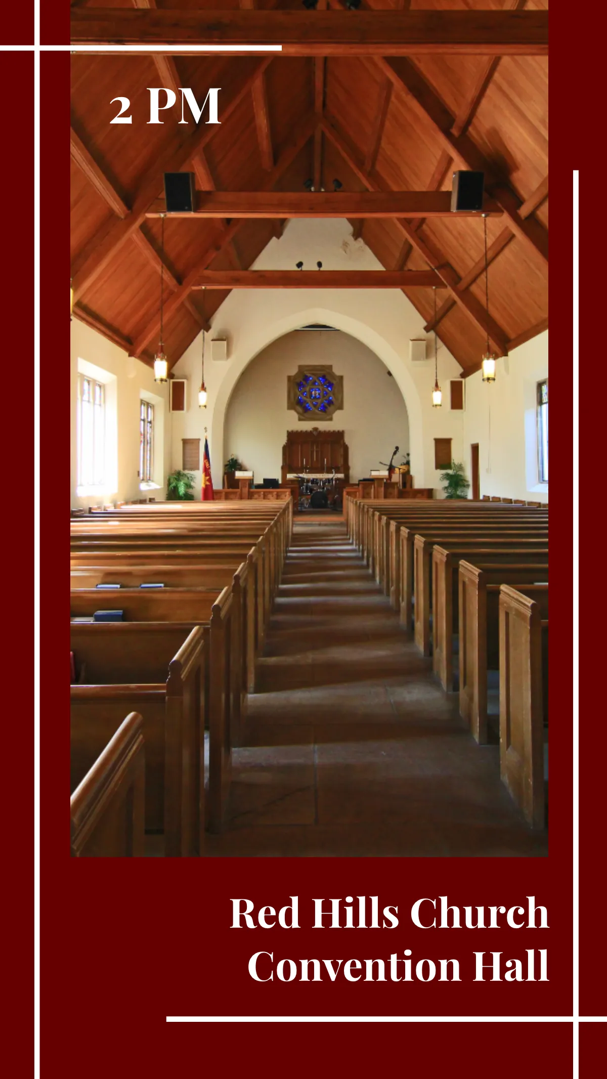 Free Church Invitation Instagram Story Template to Edit Online