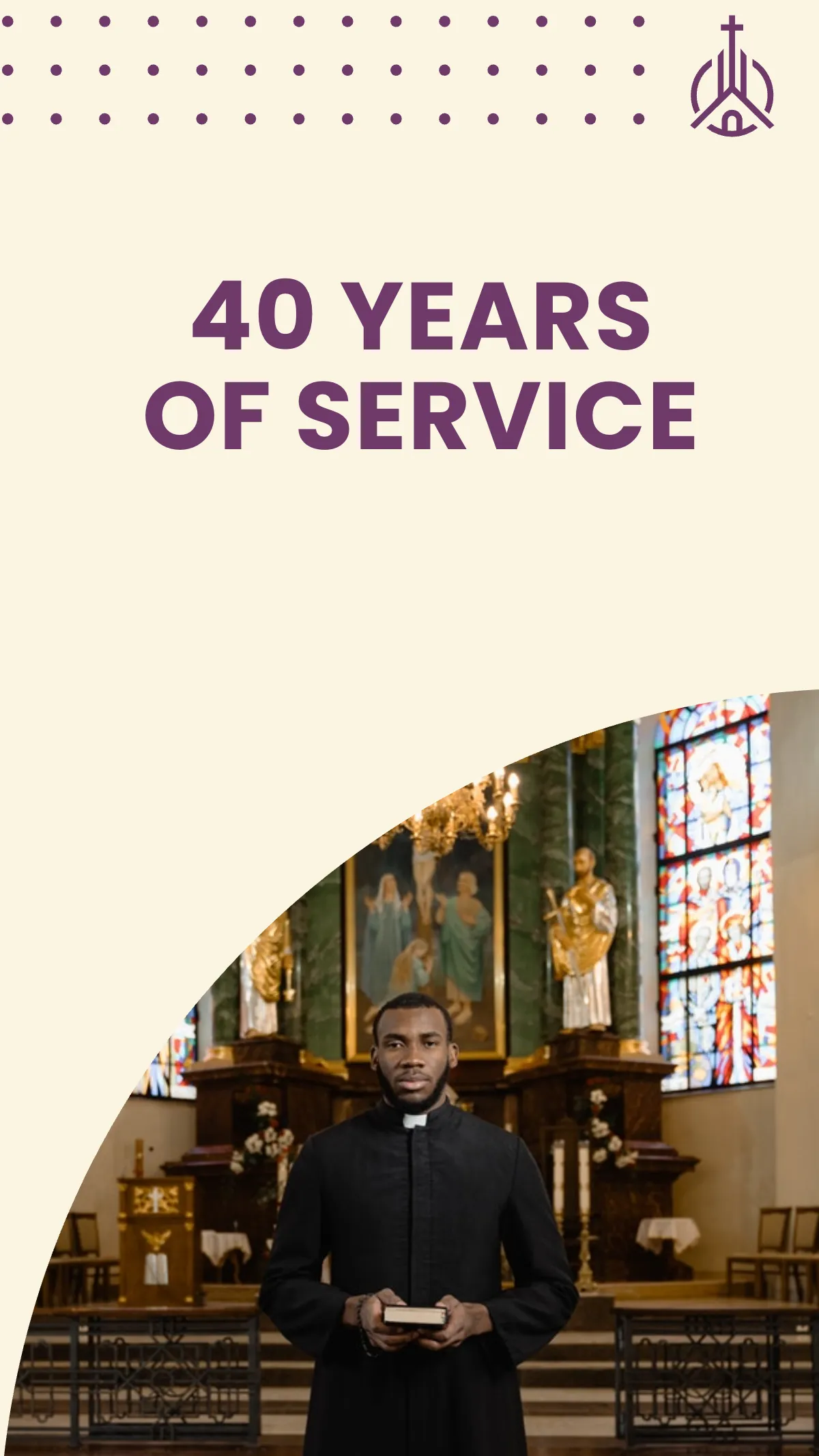 Free Church Anniversary Instagram Story Template to Edit Online