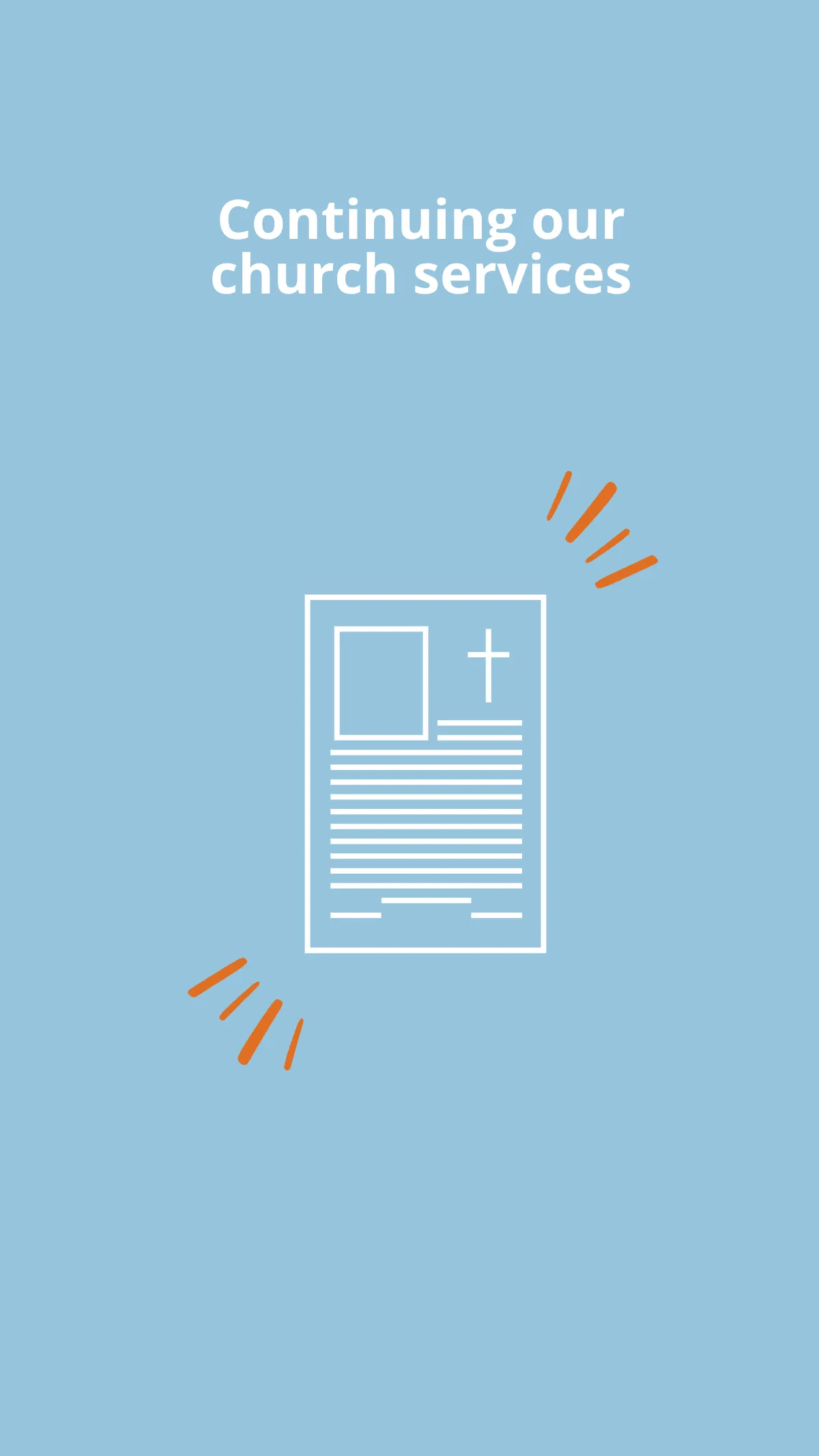 Free Online Church Service Instagram Story Template to Edit Online