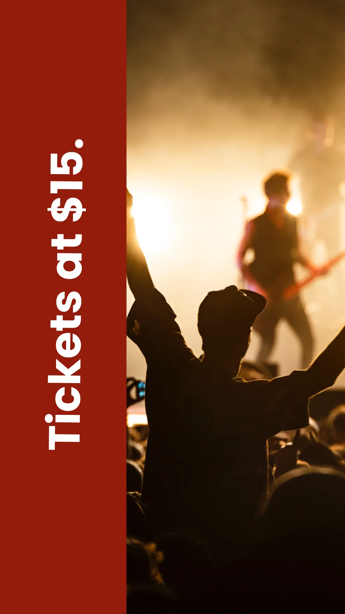 Free Live Concert Instagram Story Template to Edit Online