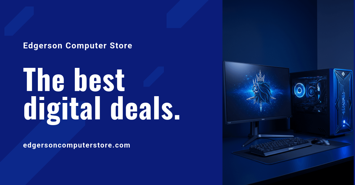Free Computer Store Facebook Ad Template to Edit Online