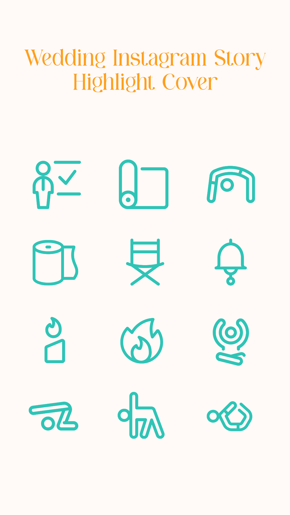 Free Yoga Instagram Story Highlight Cover Template to Edit Online