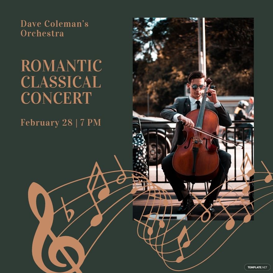 Classical Concert Instagram Post
