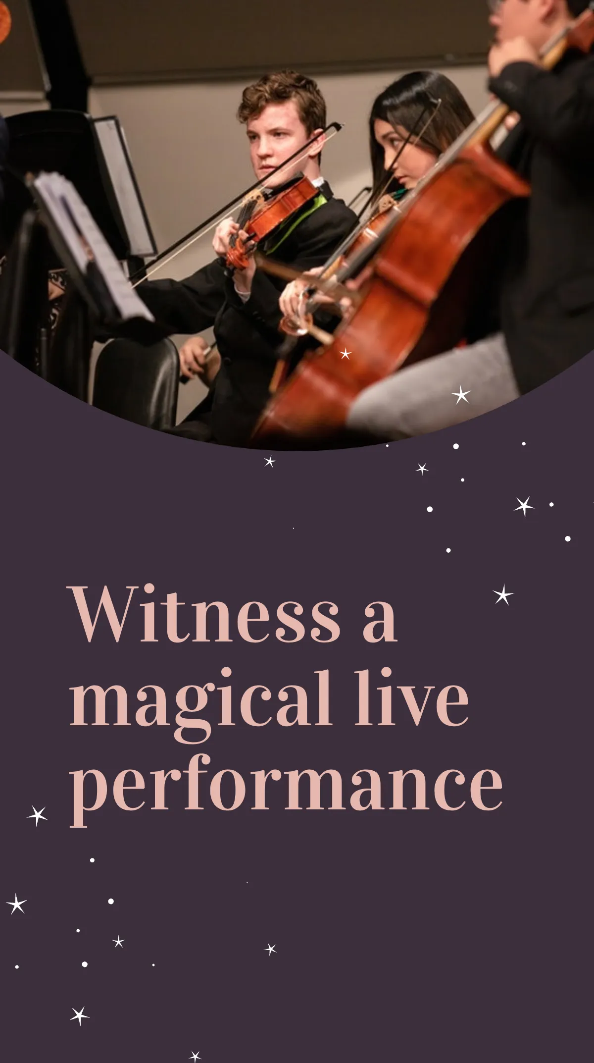 Free Classical Concert Instagram Story Template to Edit Online