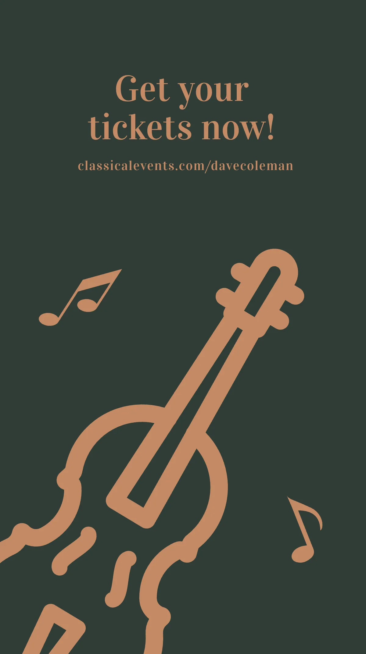 Free Classical Concert Instagram Story Template to Edit Online