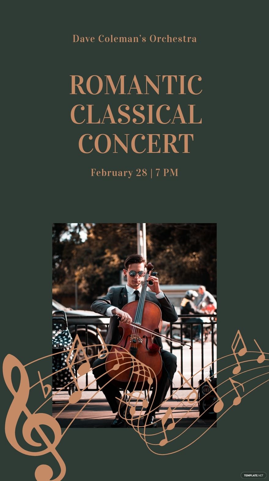 Classical Concert Instagram Story Template
